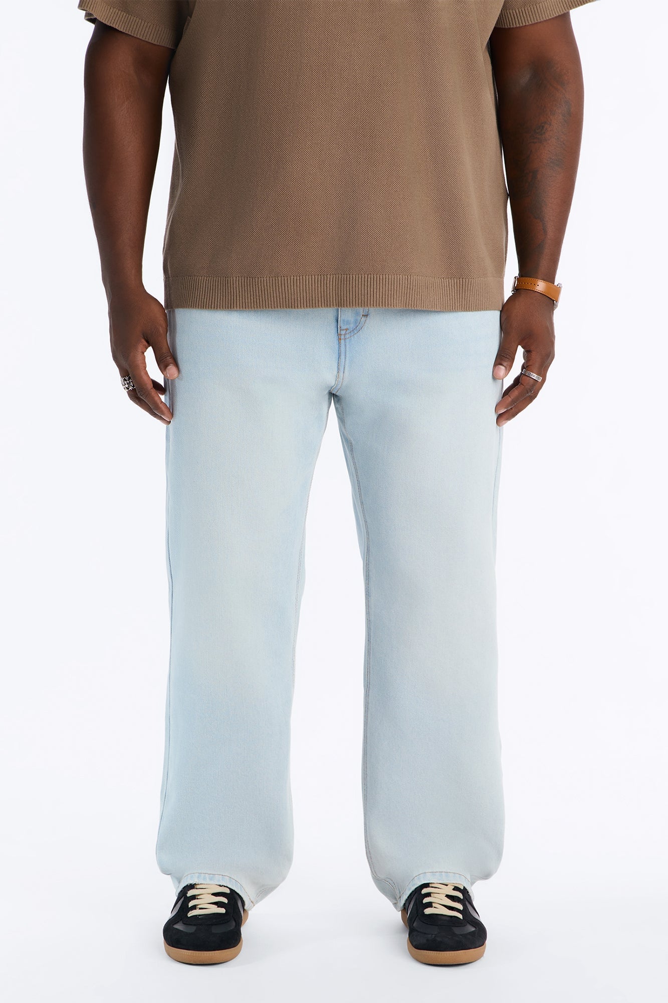 Essential Straight Rigid Jean - Light Wash image 1