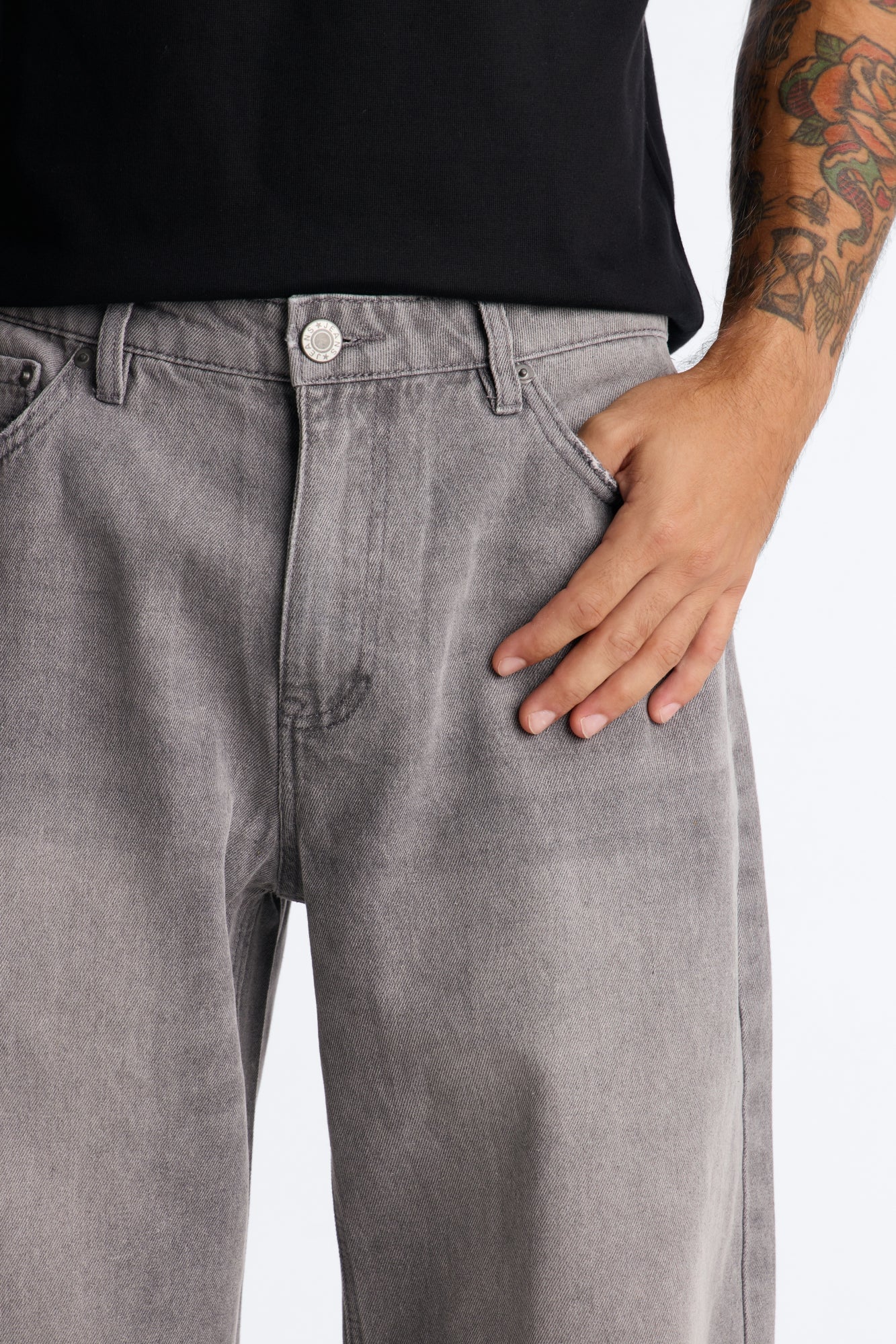 Essential Baggy Rigid Jean - Dark Grey image 7