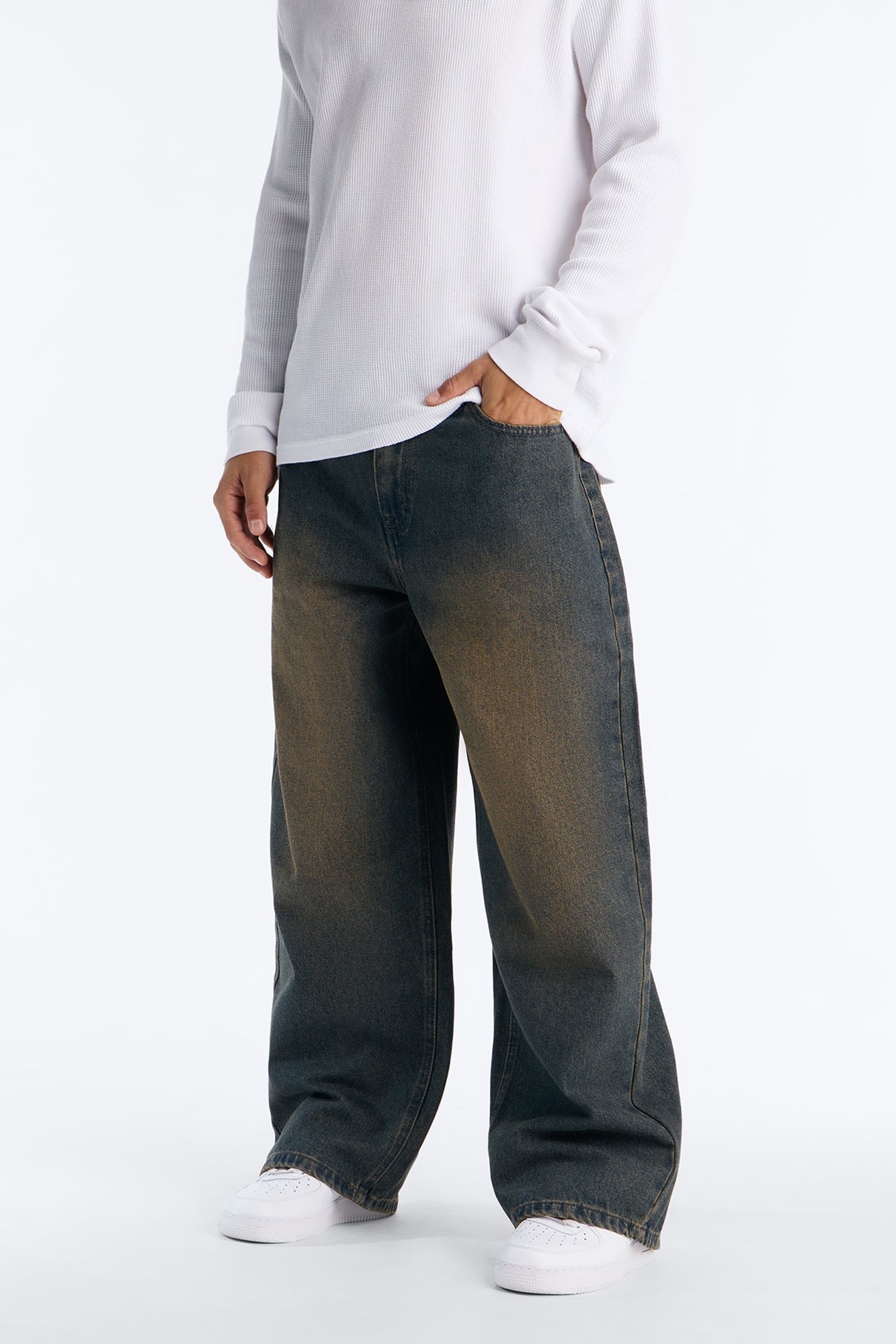 Essential Baggy Rigid Jean - Stone Blue Wash image 5
