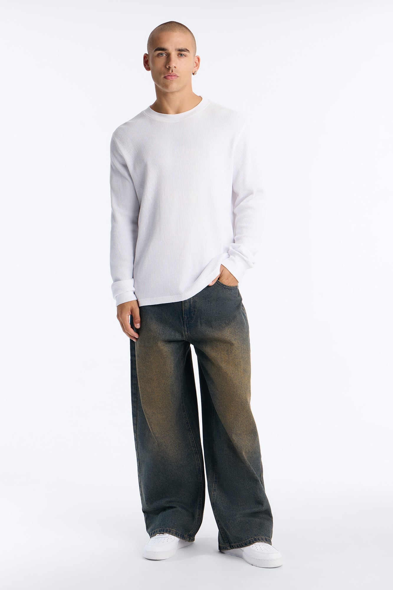 Essential Baggy Rigid Jean - Stone Blue Wash image 6