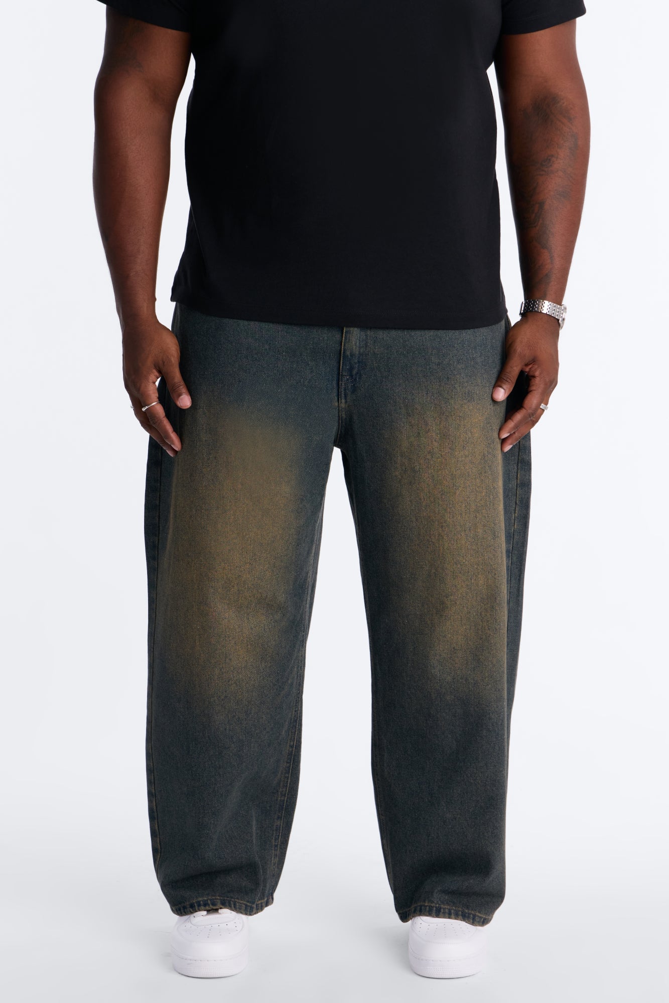 Essential Baggy Rigid Jean - Stone Blue Wash image 2