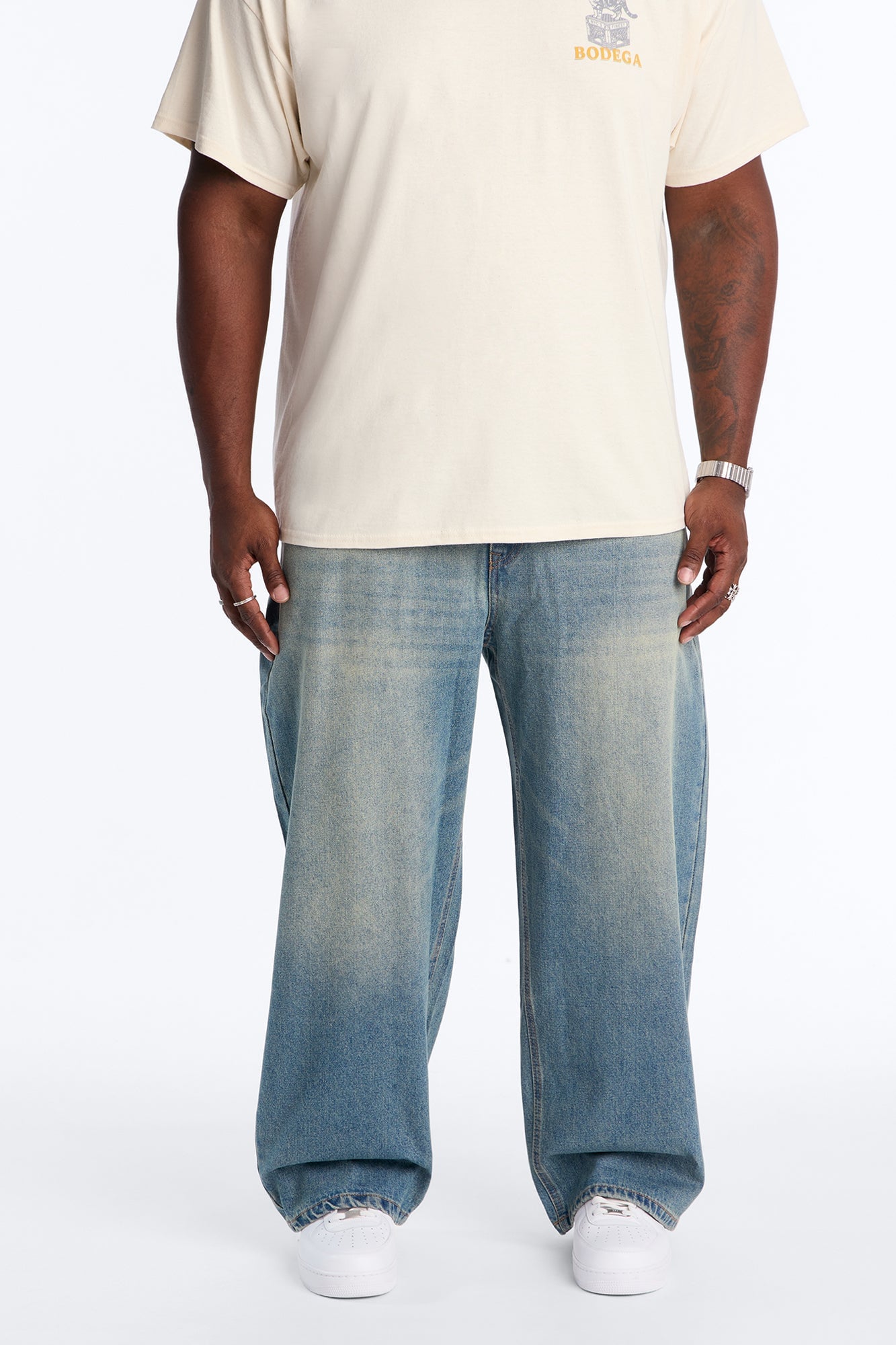 Essential Baggy Rigid Jean - Vintage Blue Wash image 1