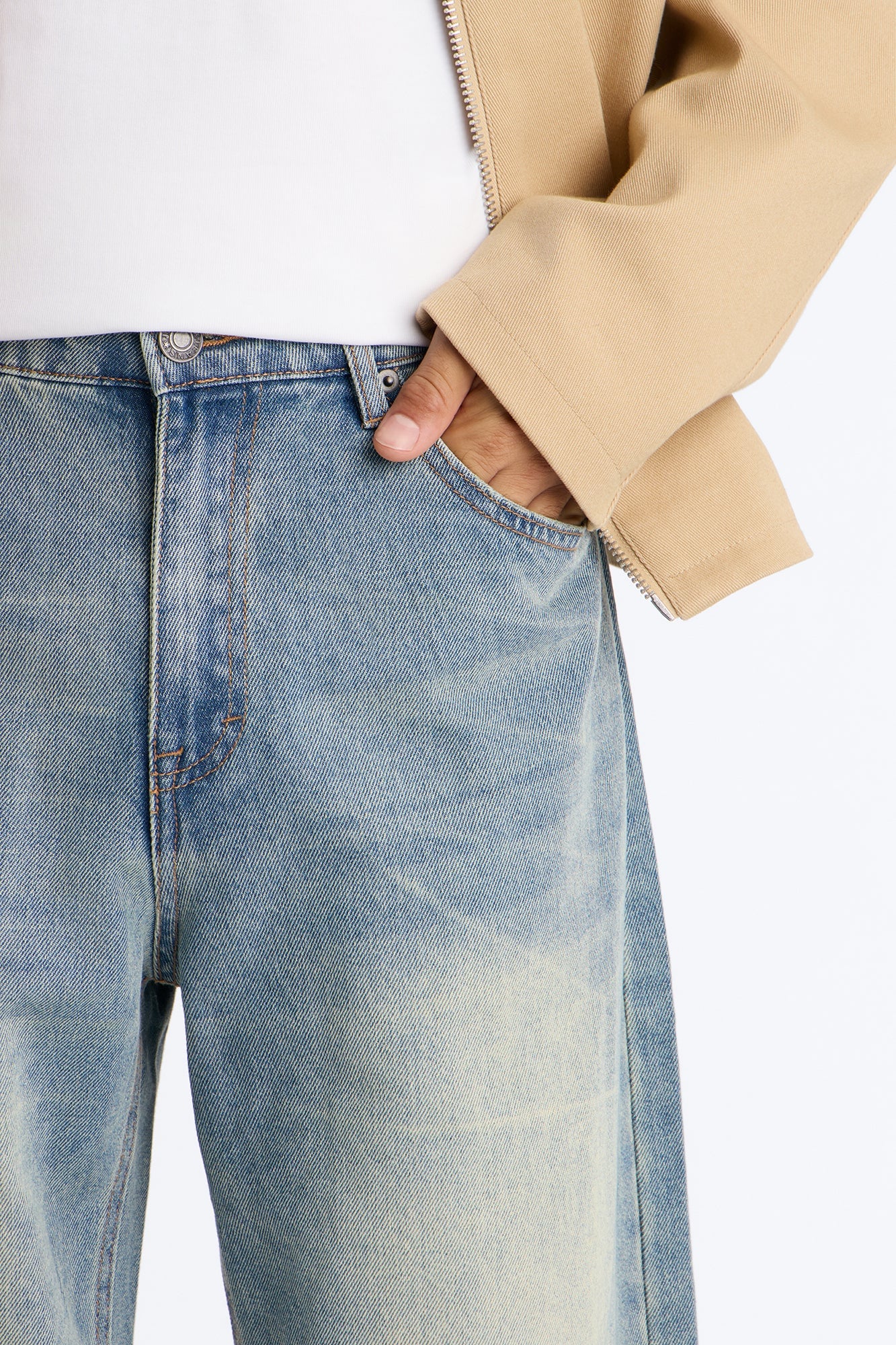 Essential Baggy Rigid Jean - Vintage Wash image 7