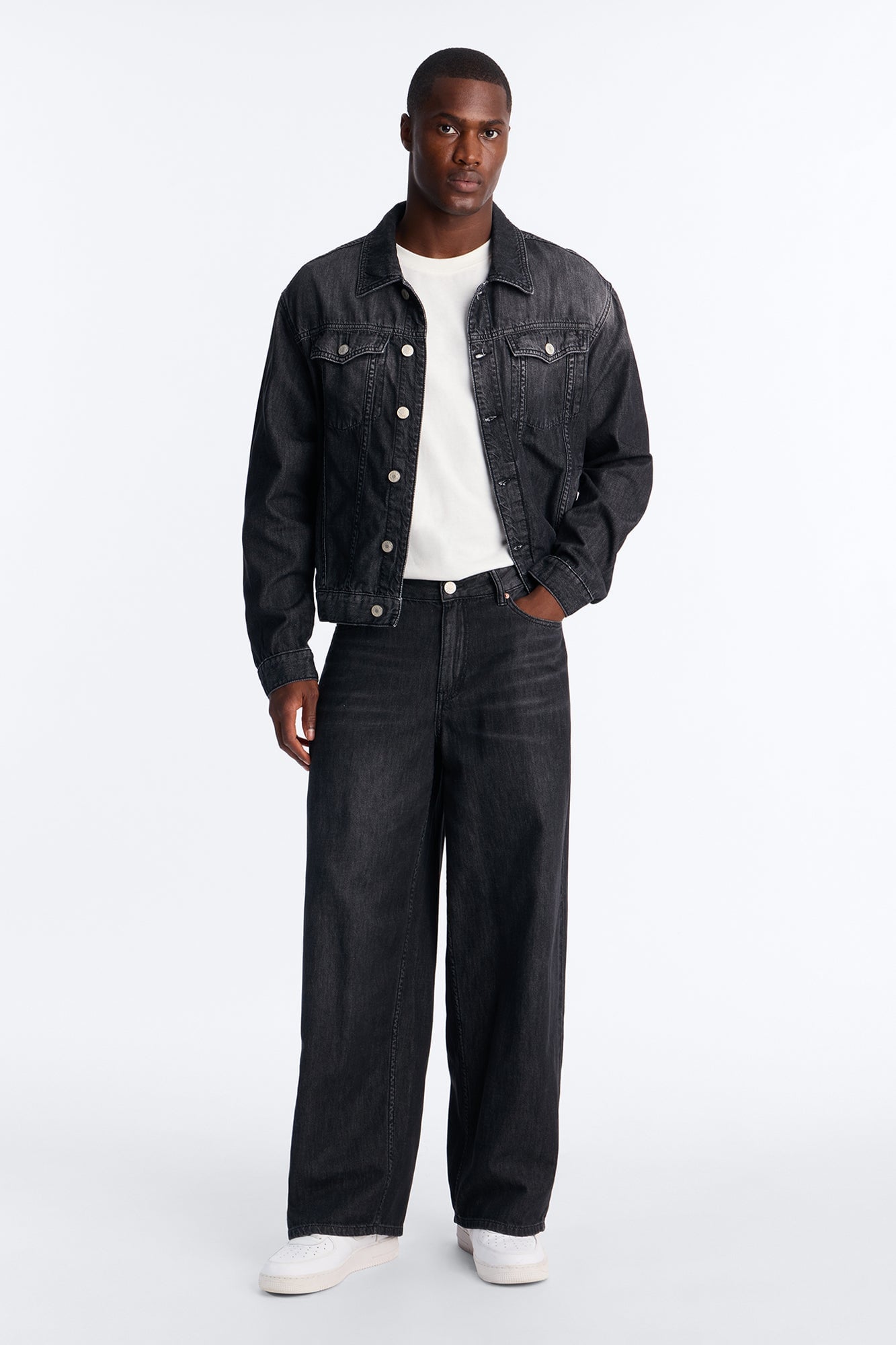Everyday Hemp Baggy Jean - Black Wash image 5