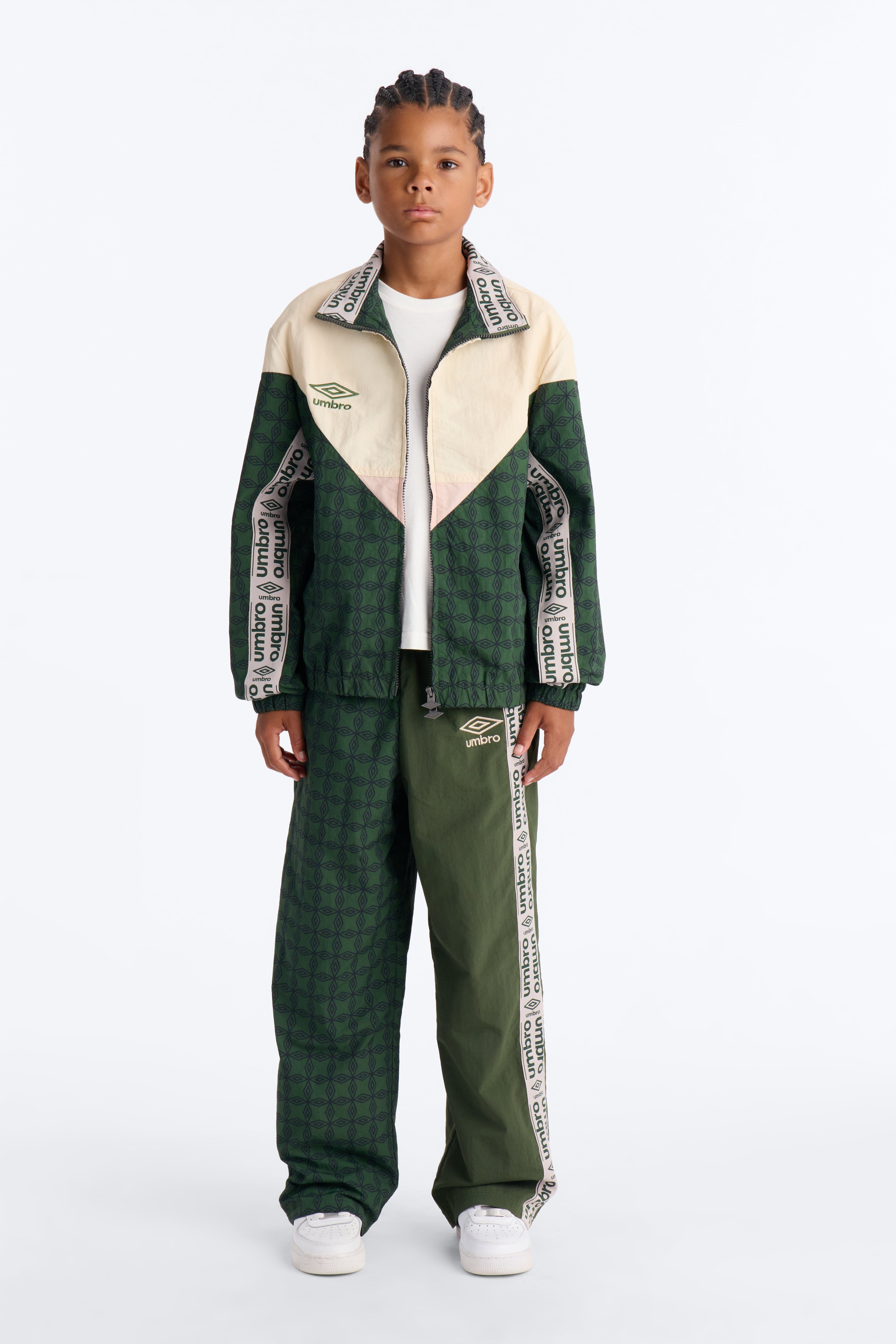 Mini Umbro Track Jacket - Green image 2