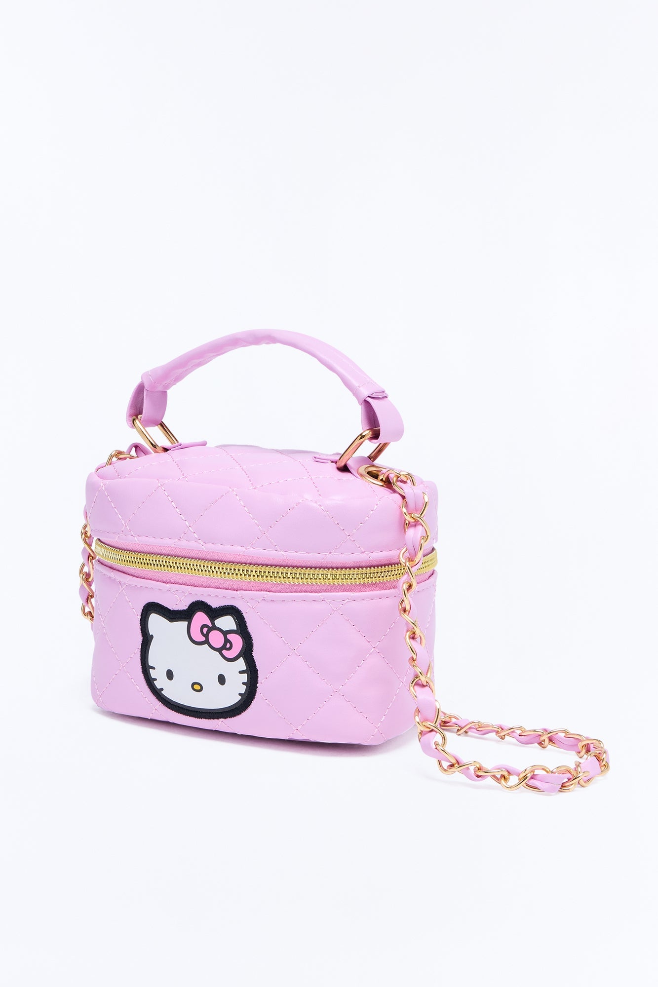 Mini Hello Kitty Pretty Girl Things Quilted Handbag - Pink image 3