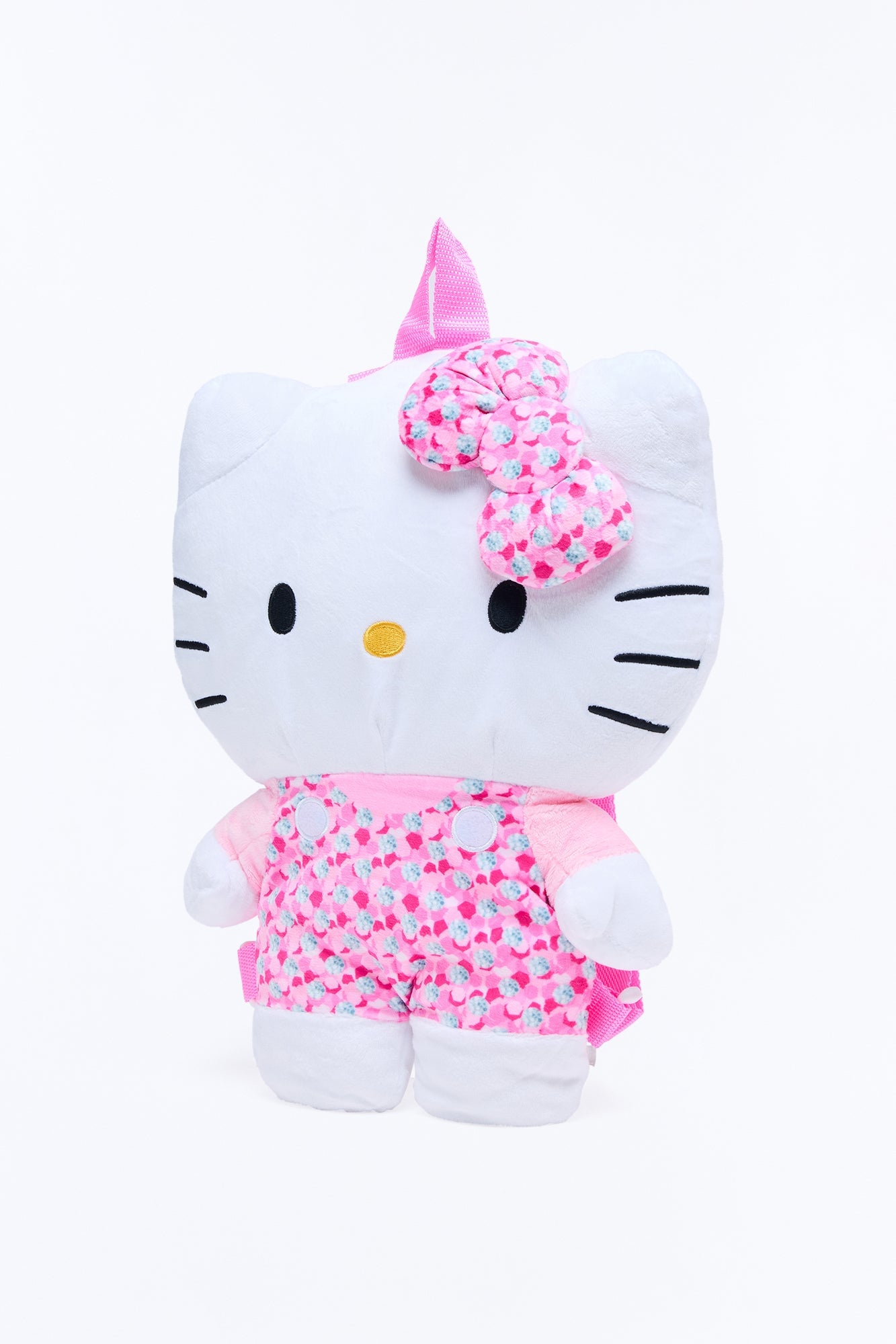 Mini Hello Kitty Cutie On The Go Plush Backpack - White/combo image 3
