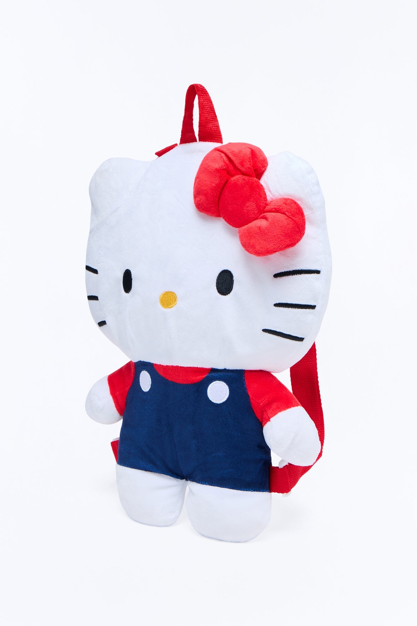 Mini Hello Kitty Ready To Go Plush Backpack - White/combo image 3