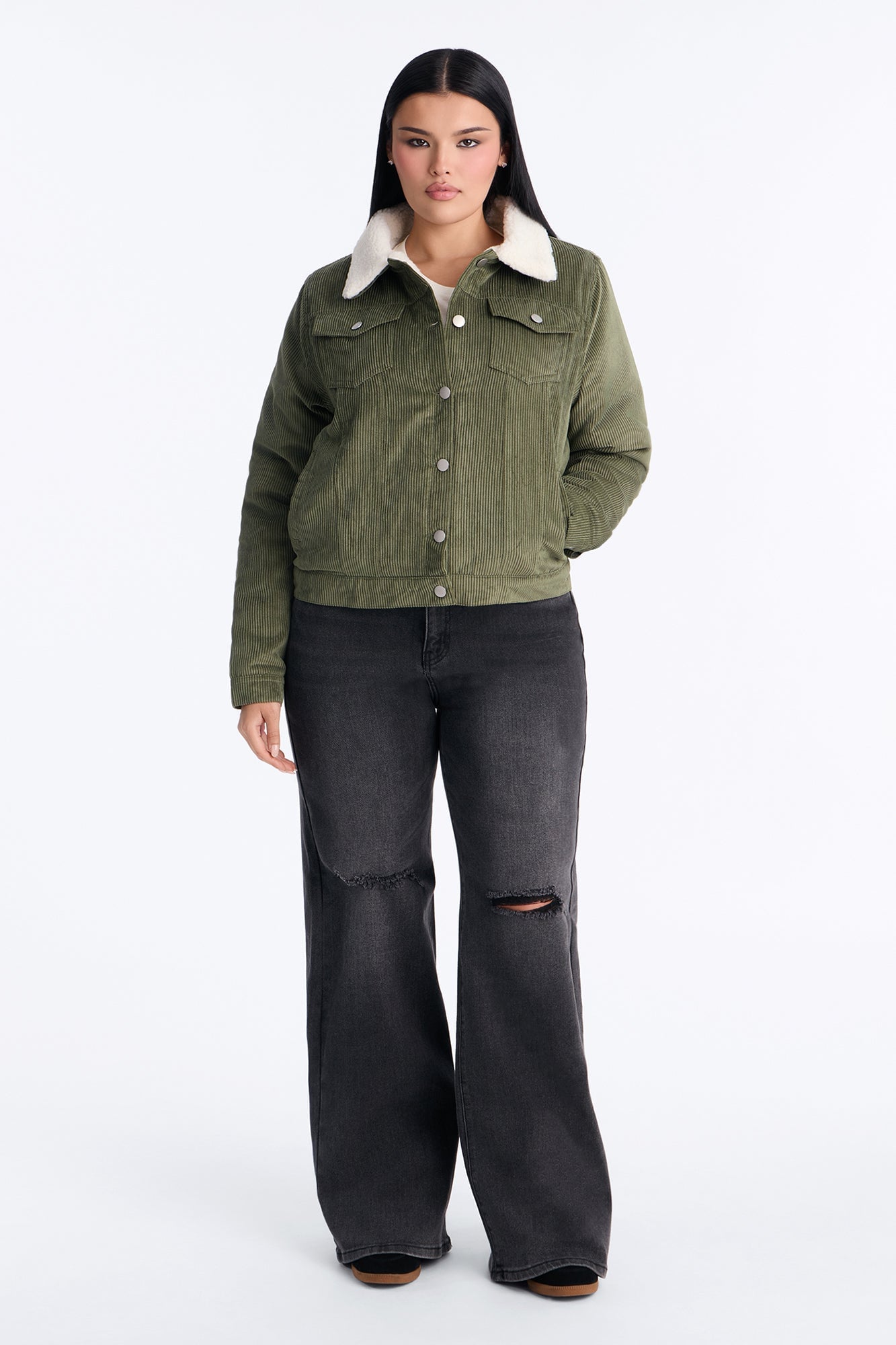 Enjoy The Ride Jacket - Olive image 1