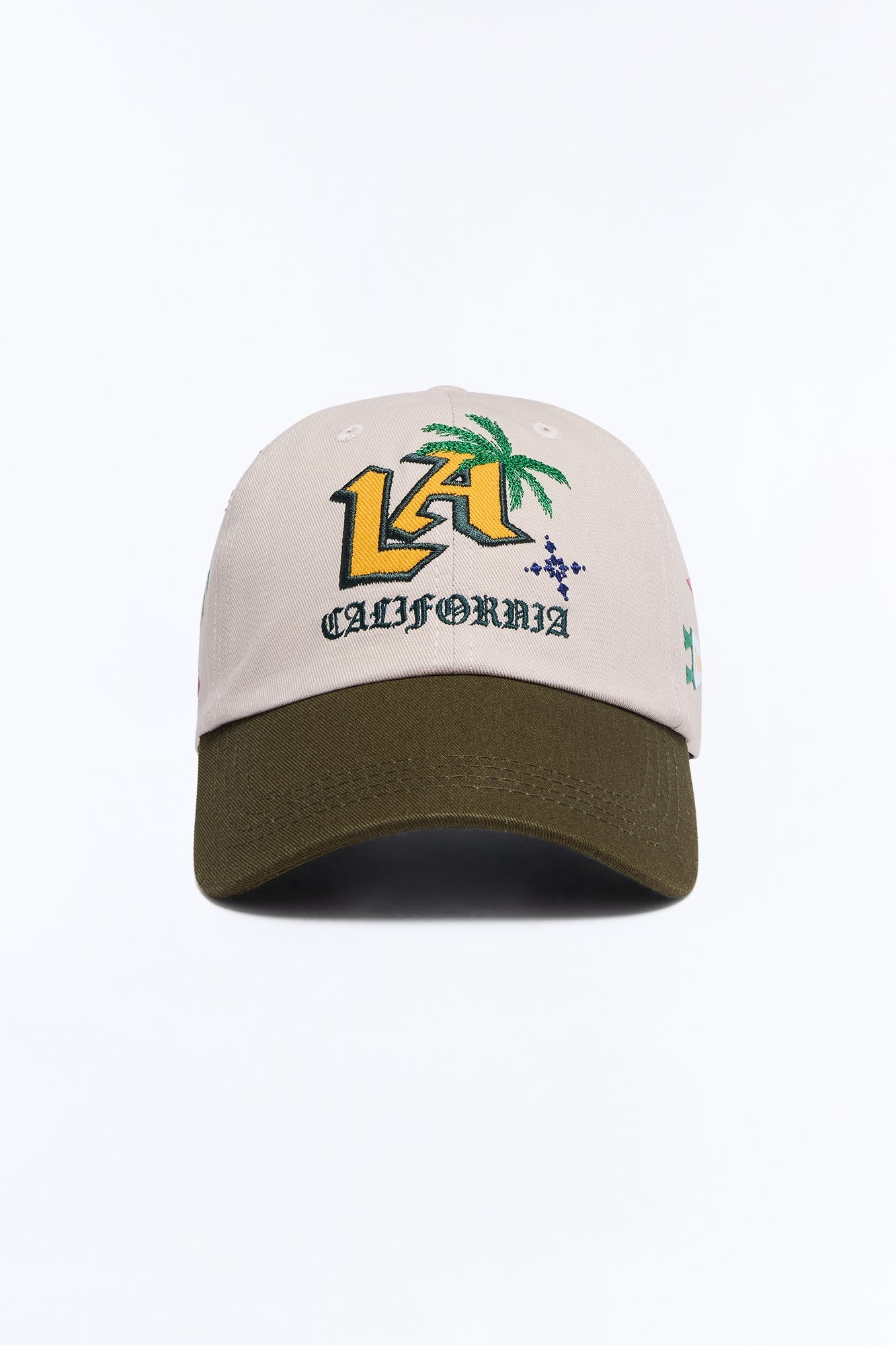 LA California Paradise Snapback Hat - Sand image 3
