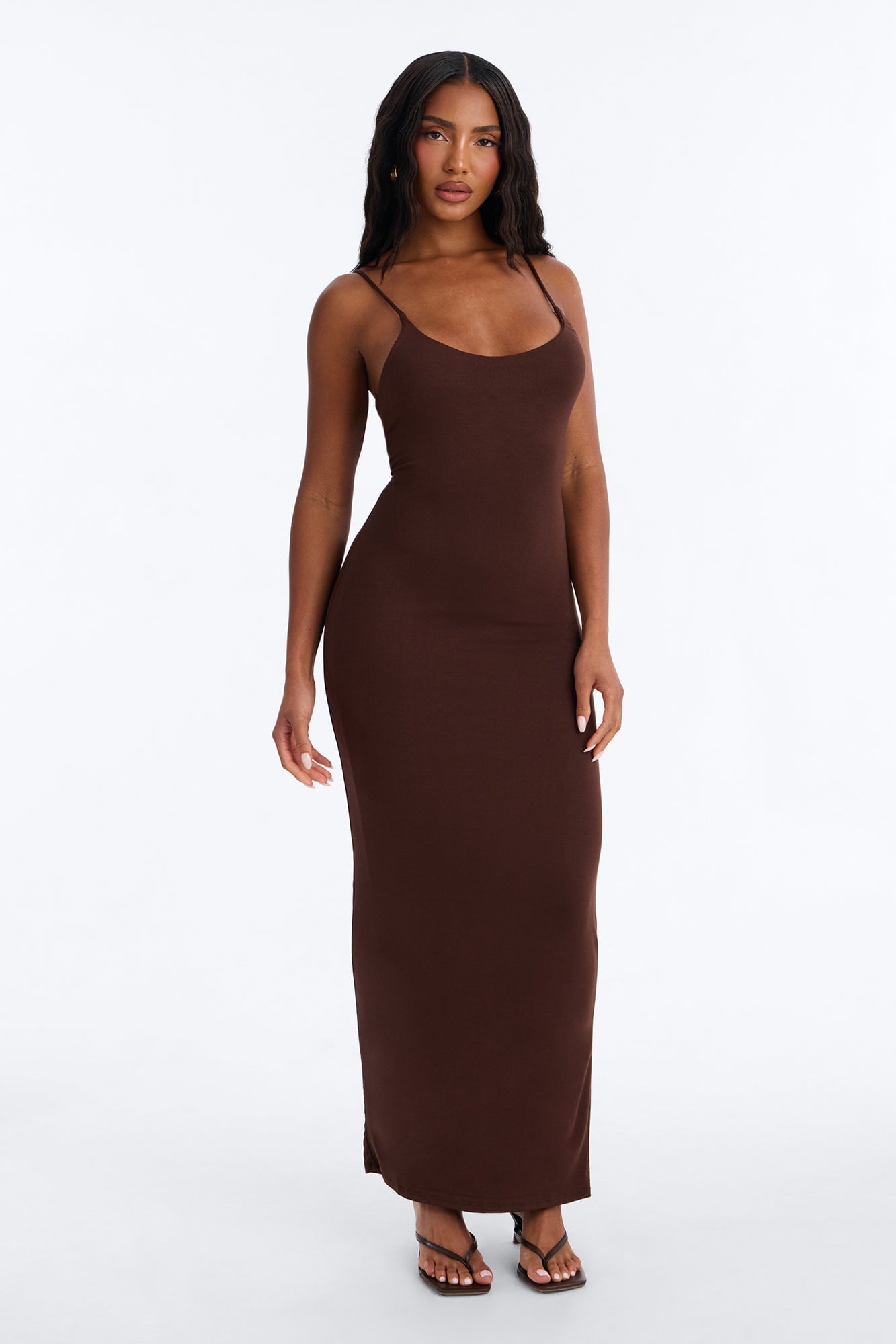 Ajay Maxi Dress - Chocolate image 5