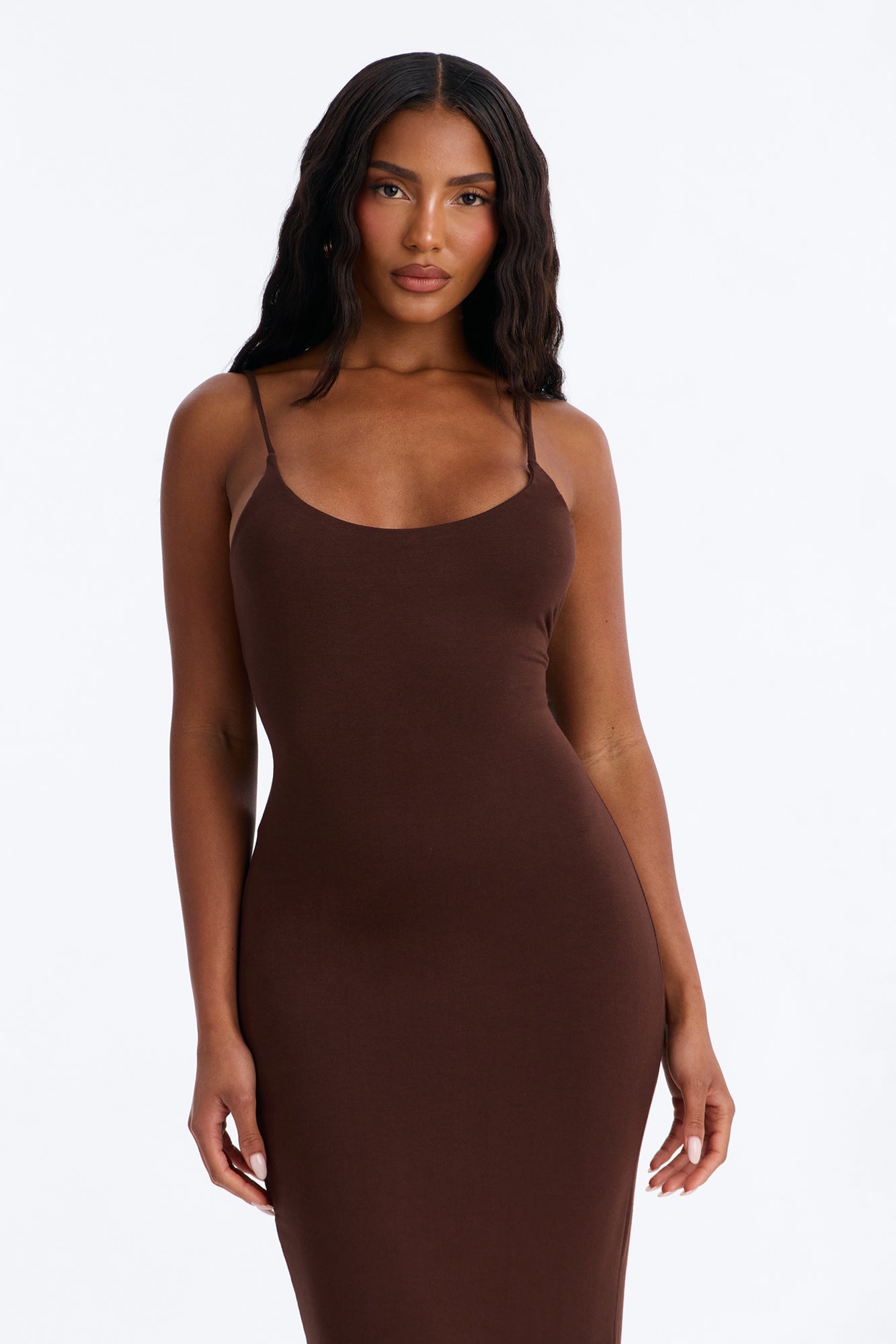 Ajay Maxi Dress - Chocolate image 6