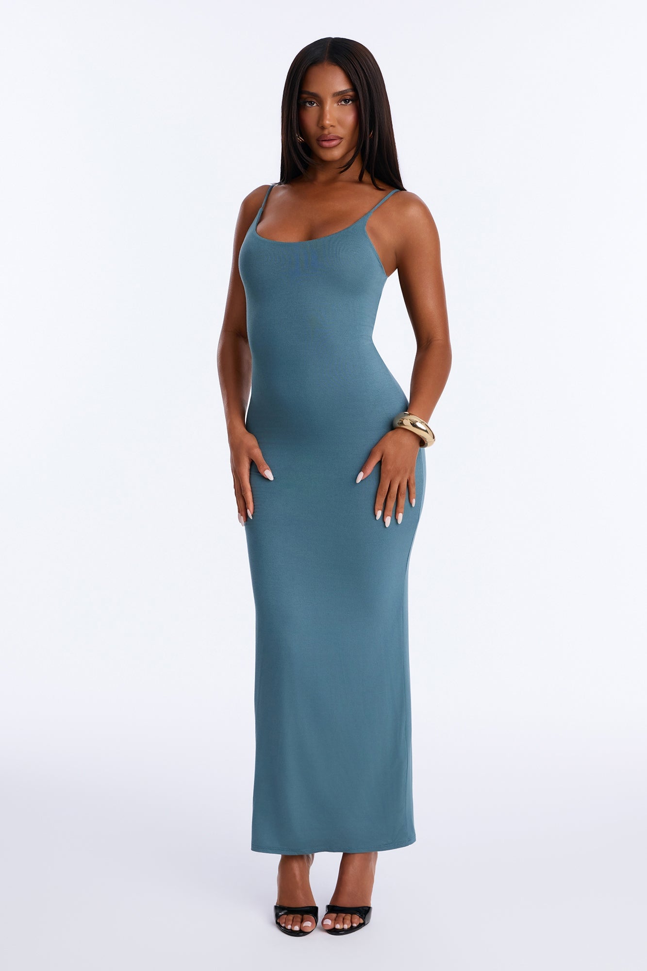 Ajay Maxi Dress - Steel image 5