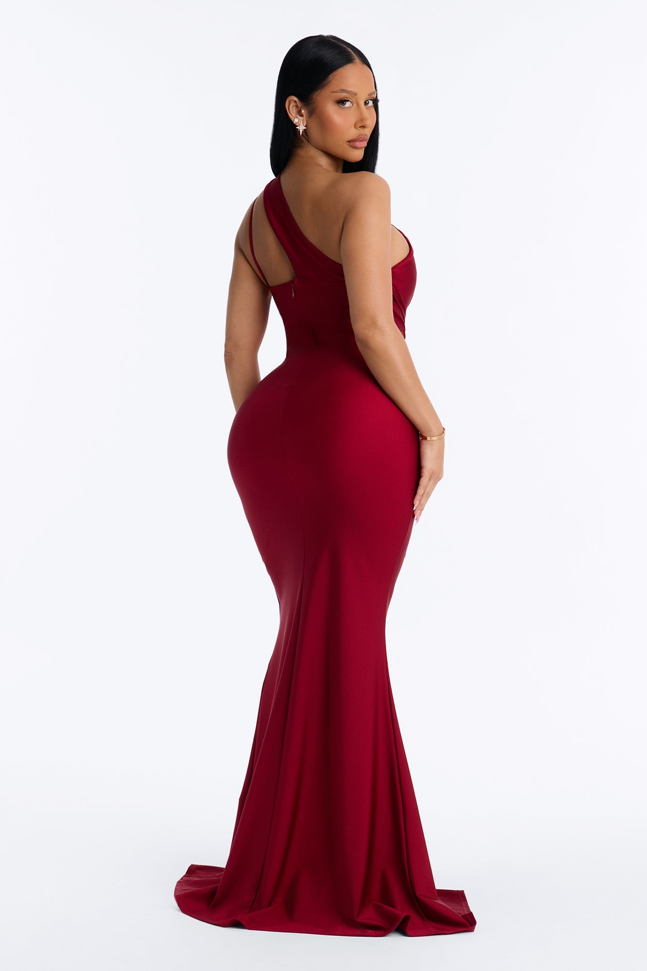 Can't Replace You Maxi Dress - Burgundy image 8