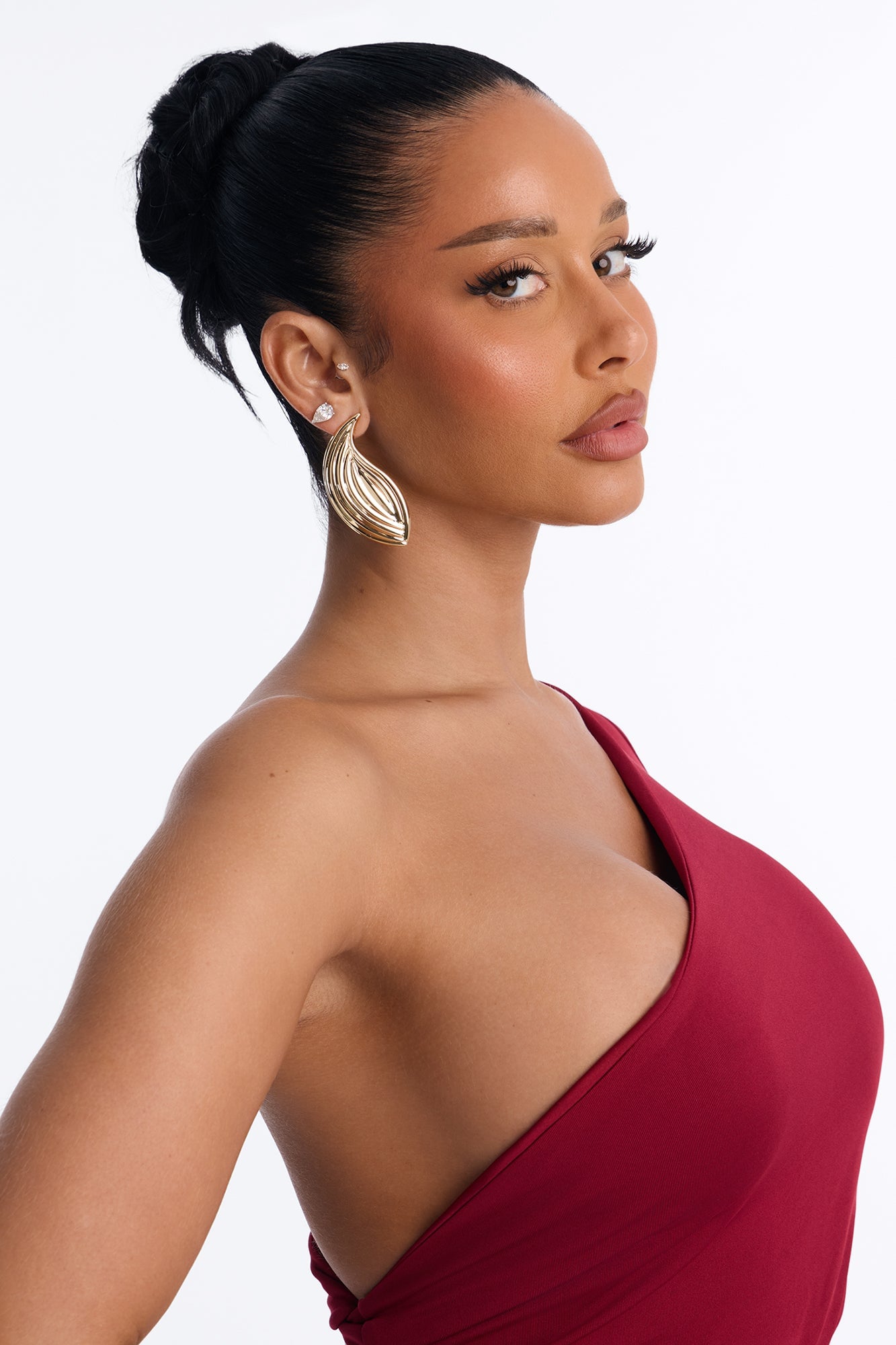 Make Me Feel Drop Earrings - Gold image 2