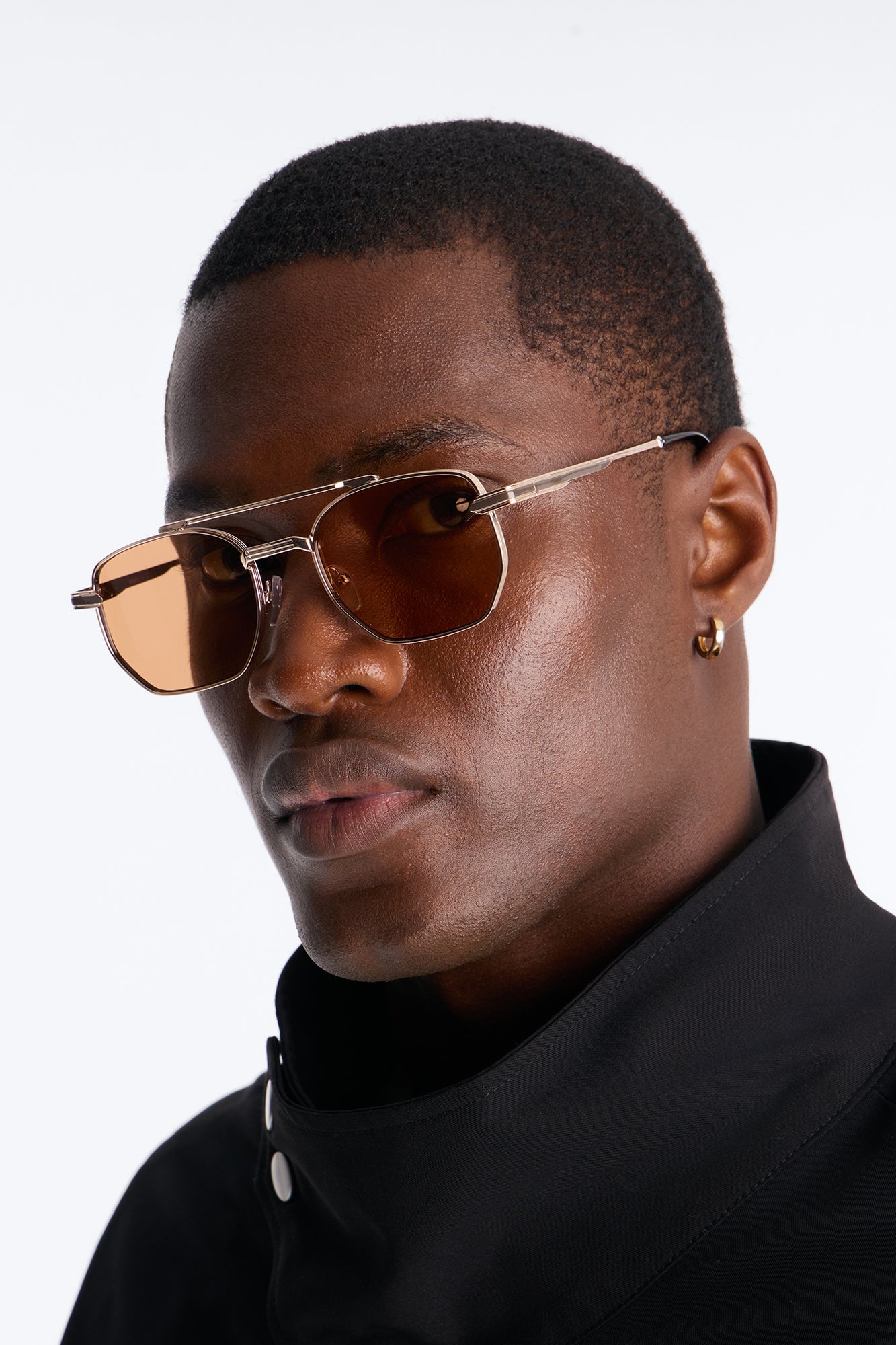 Lights Out Aviator Sunglasses - Orange image 2