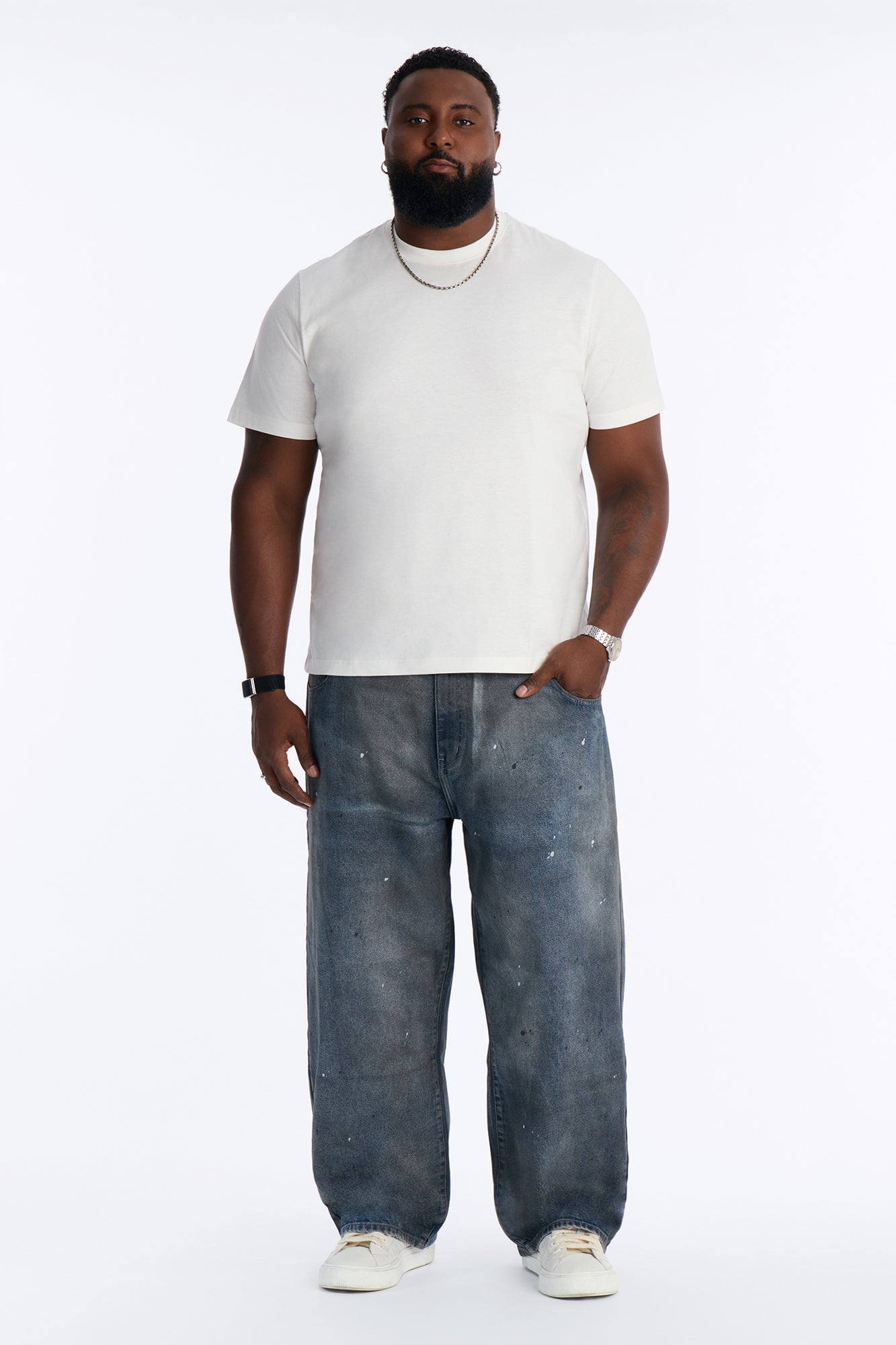 Abstract Studio Baggy Jean - Vintage Wash image 2