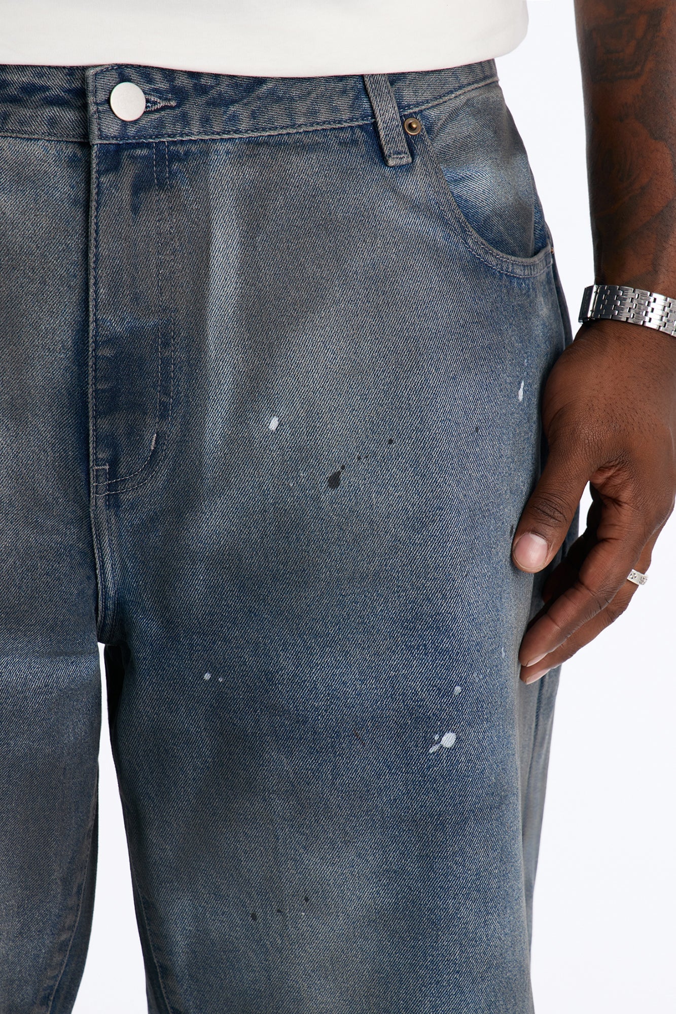 Abstract Studio Baggy Jean - Vintage Wash image 3