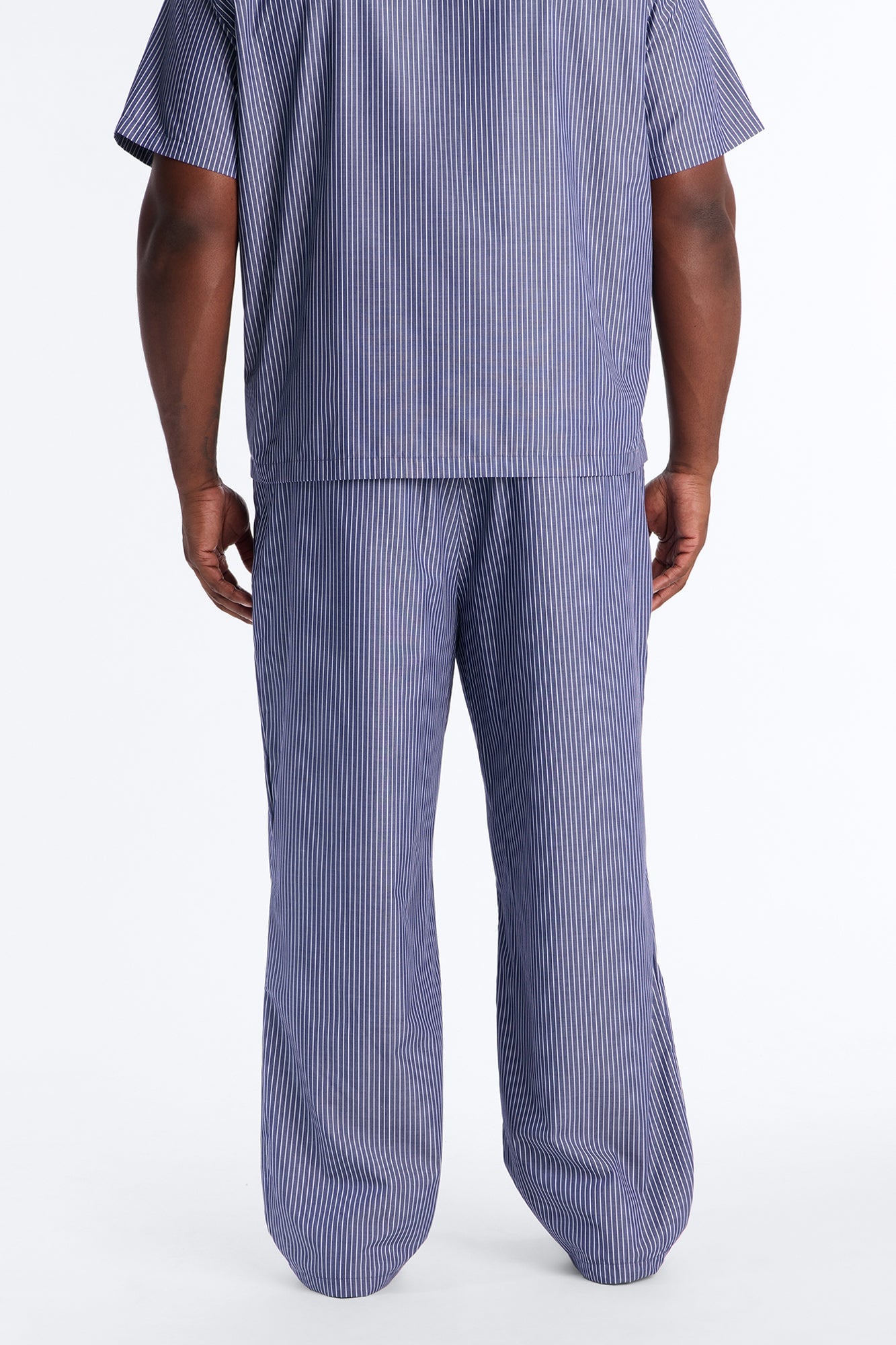 Monaco Relaxed Stripe Pant - Navy/combo image 4