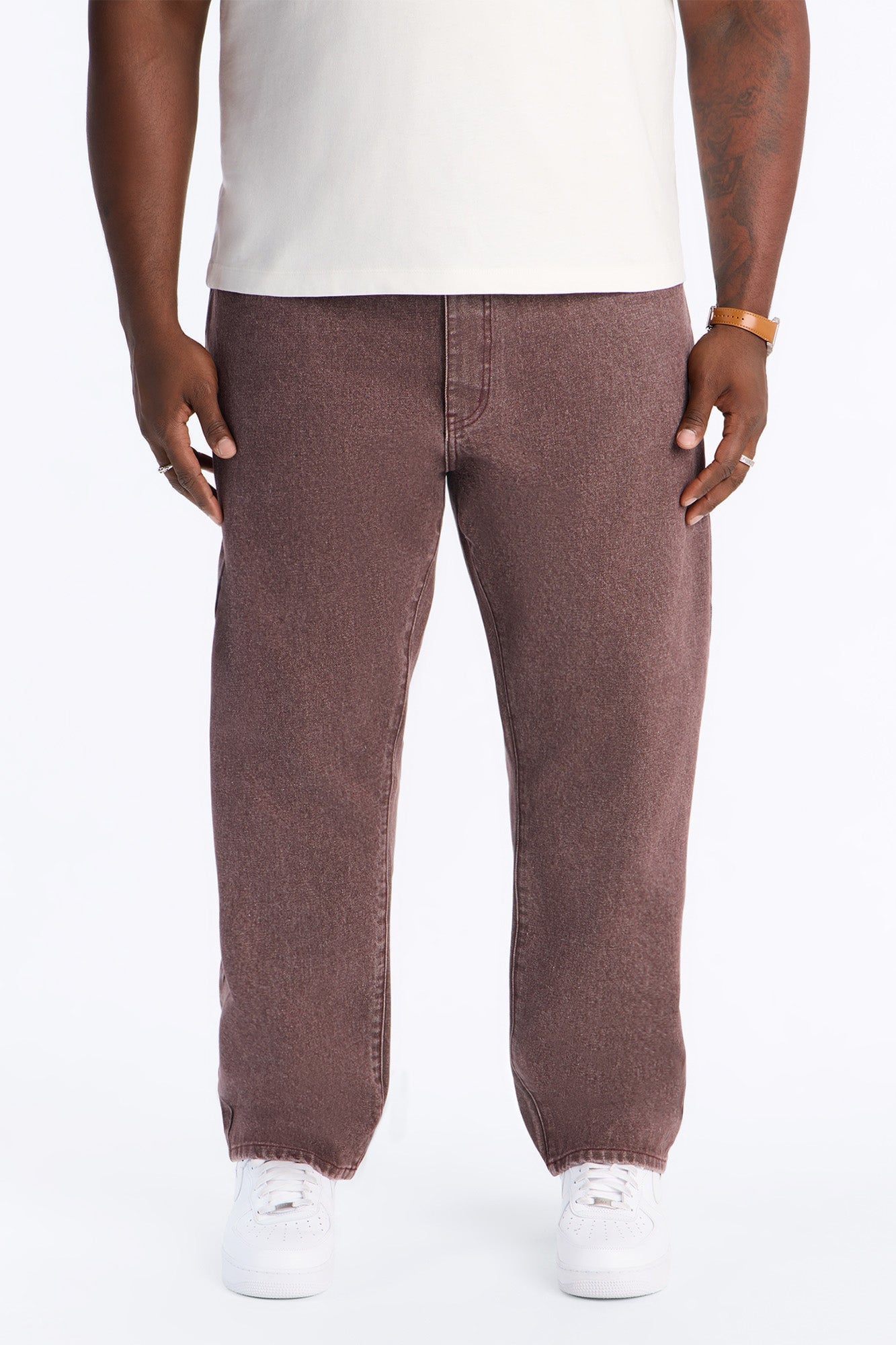 Ironwood Utility Straight Leg Jean - Washed Brown image 1
