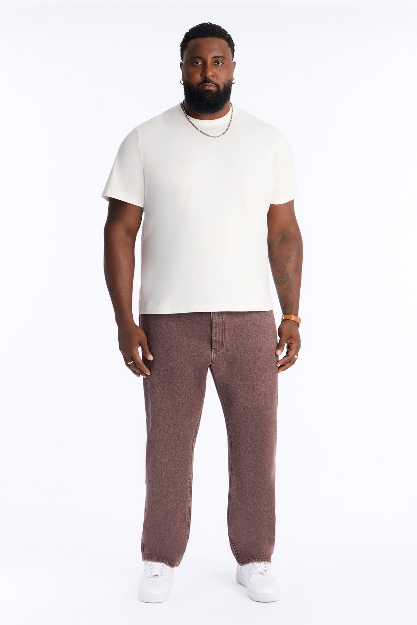 Ironwood Utility Straight Leg Jean - Washed Brown image 2