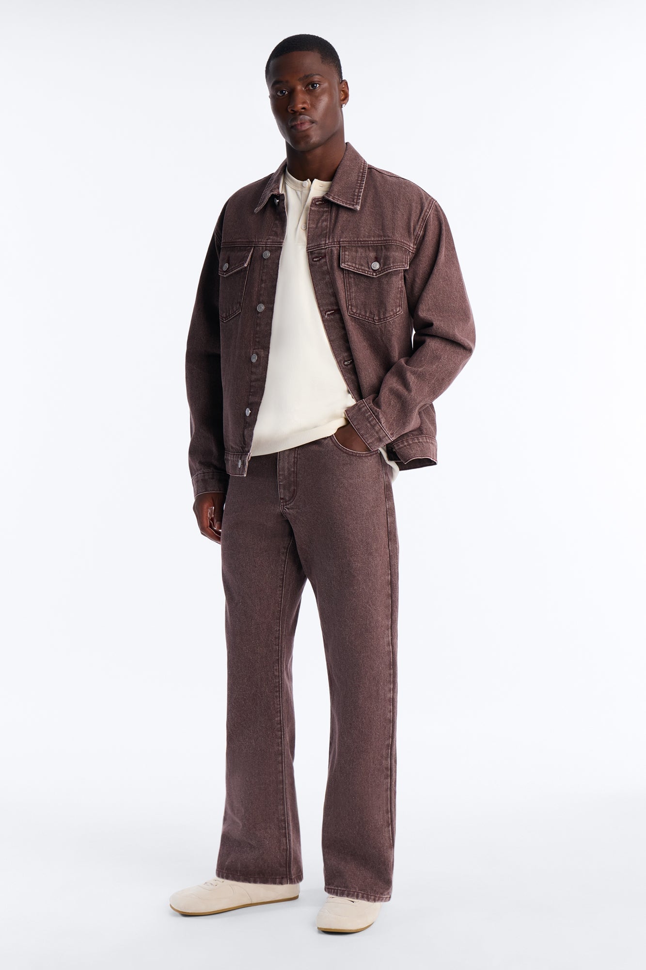 Ironwood Utility Straight Leg Jean - Washed Brown image 5