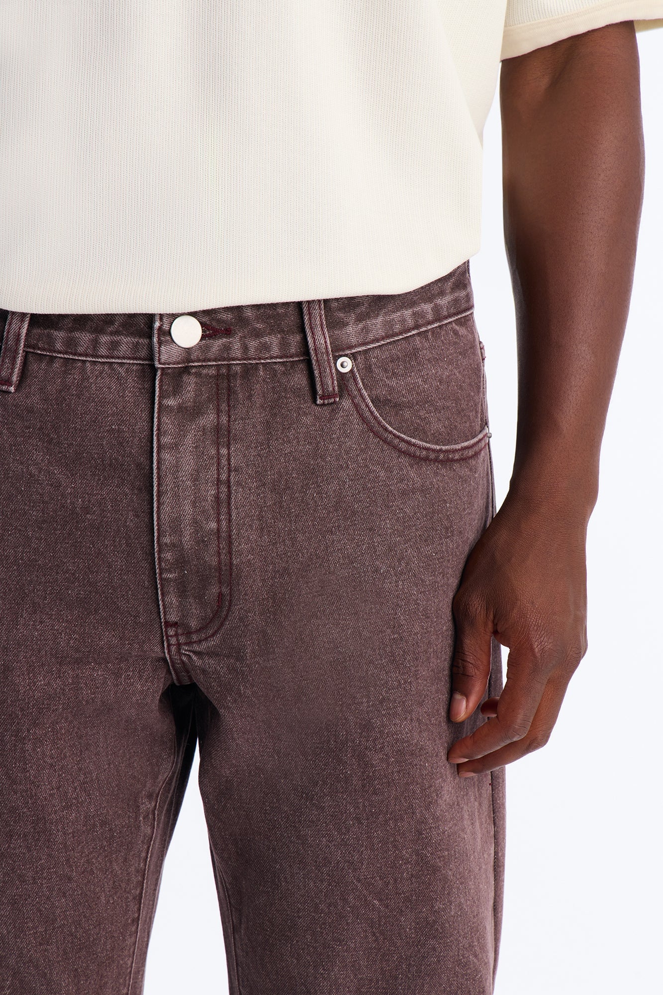 Ironwood Utility Straight Leg Jean - Washed Brown image 7