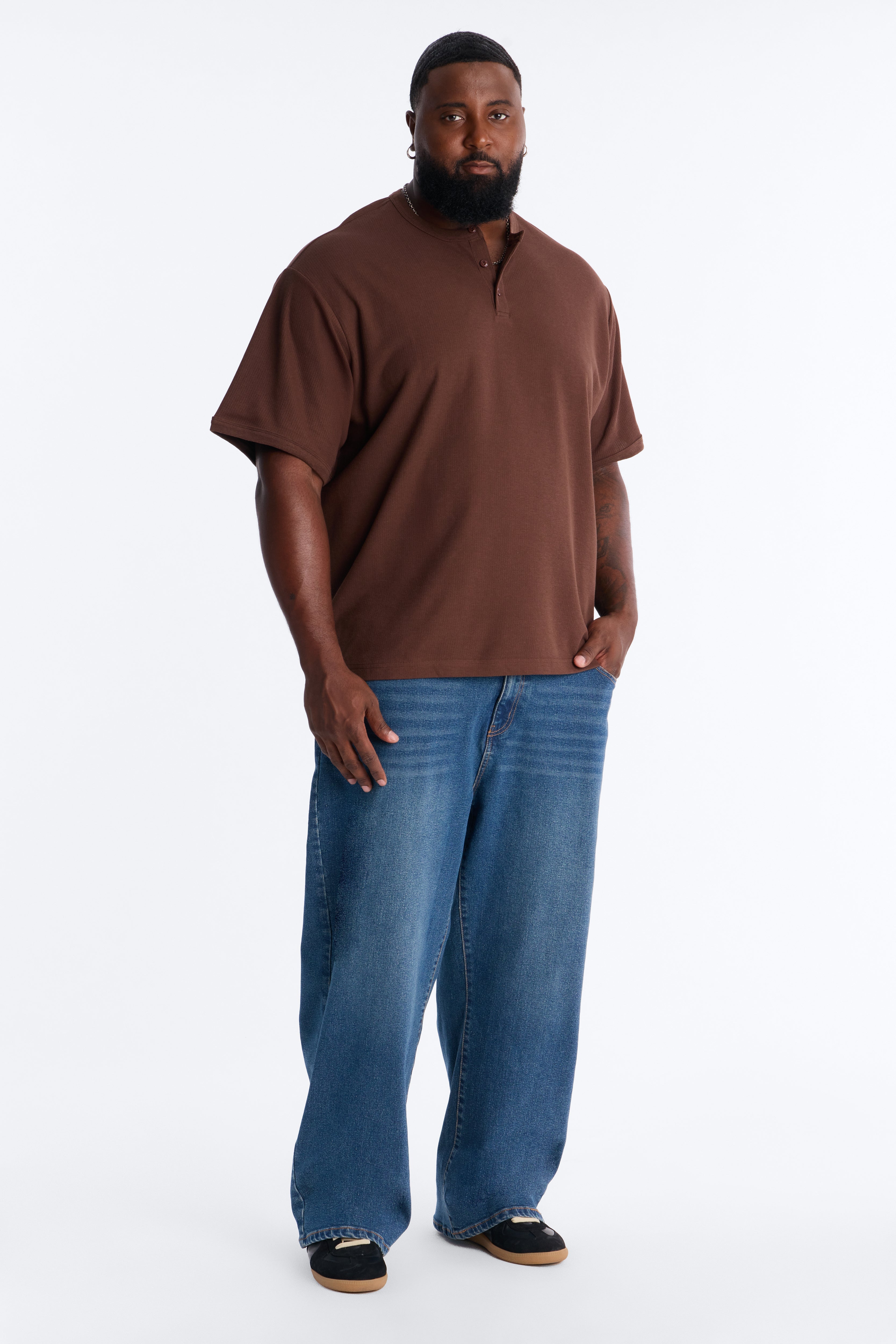 Baggy Cornell Jean - Dark Wash image 1