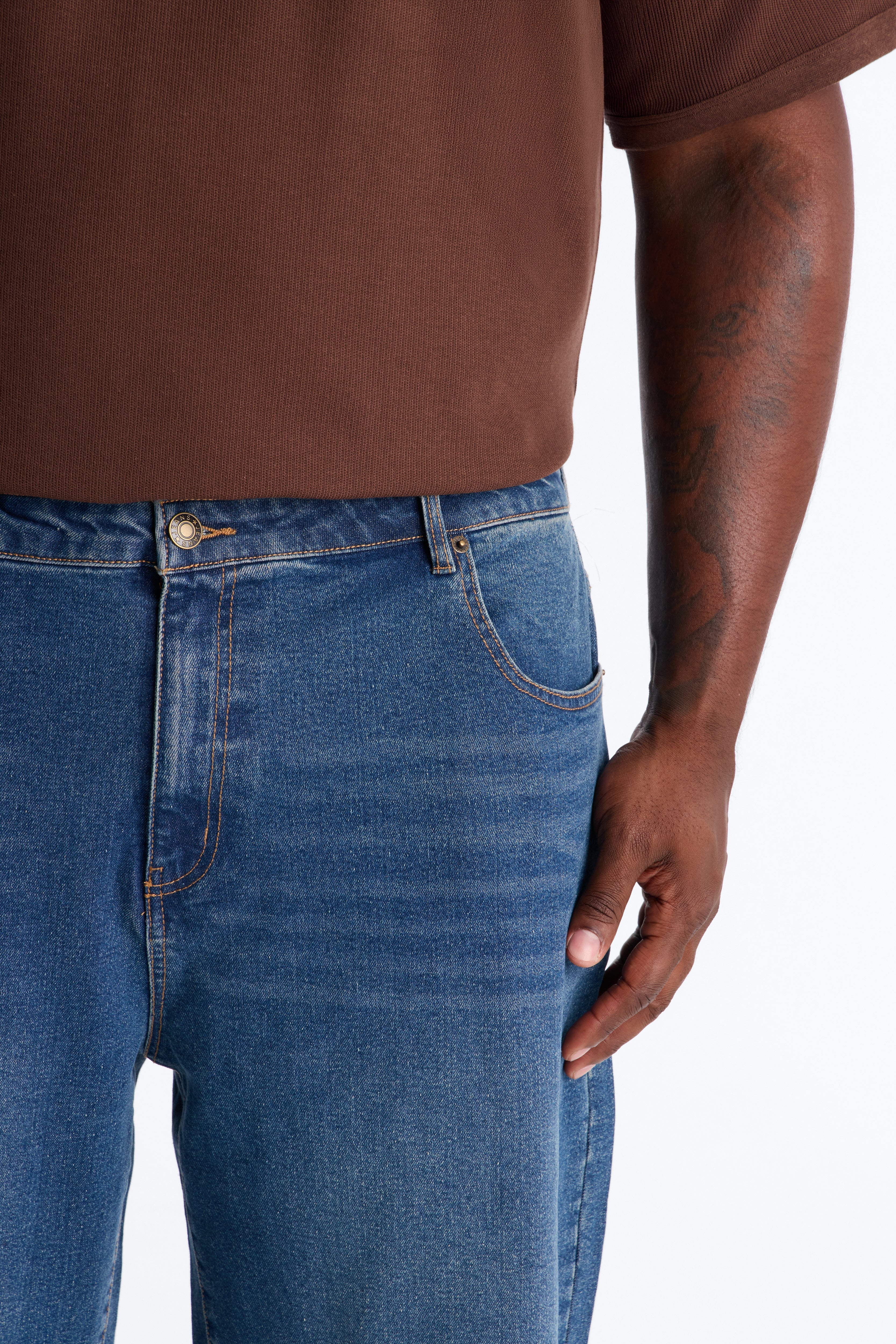 Baggy Cornell Jean - Dark Wash image 4