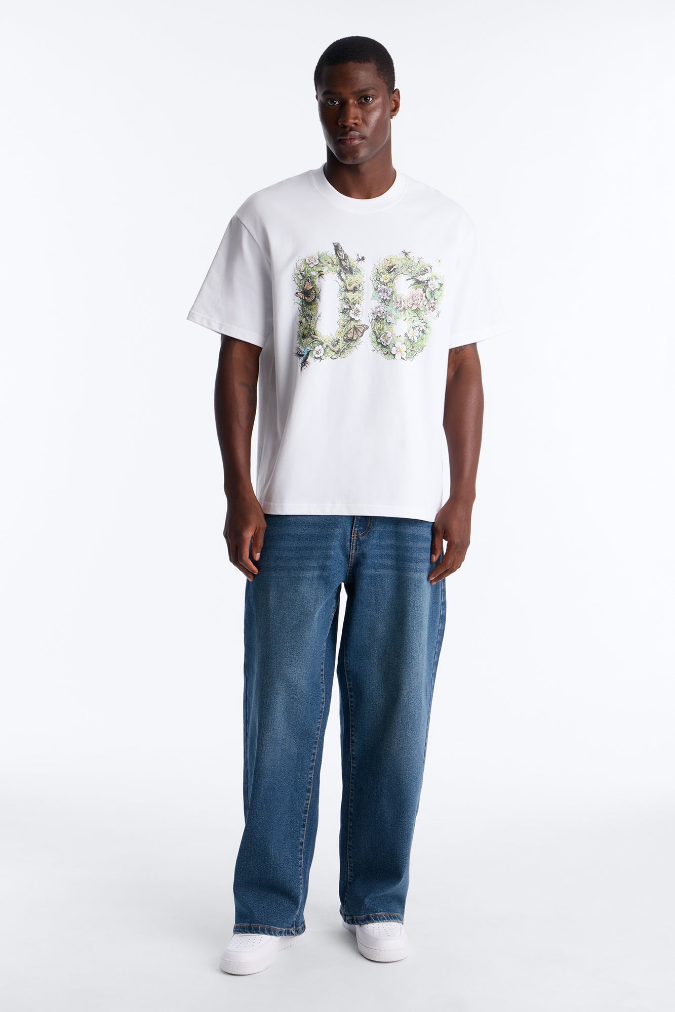 Baggy Cornell Jean - Dark Wash image 6
