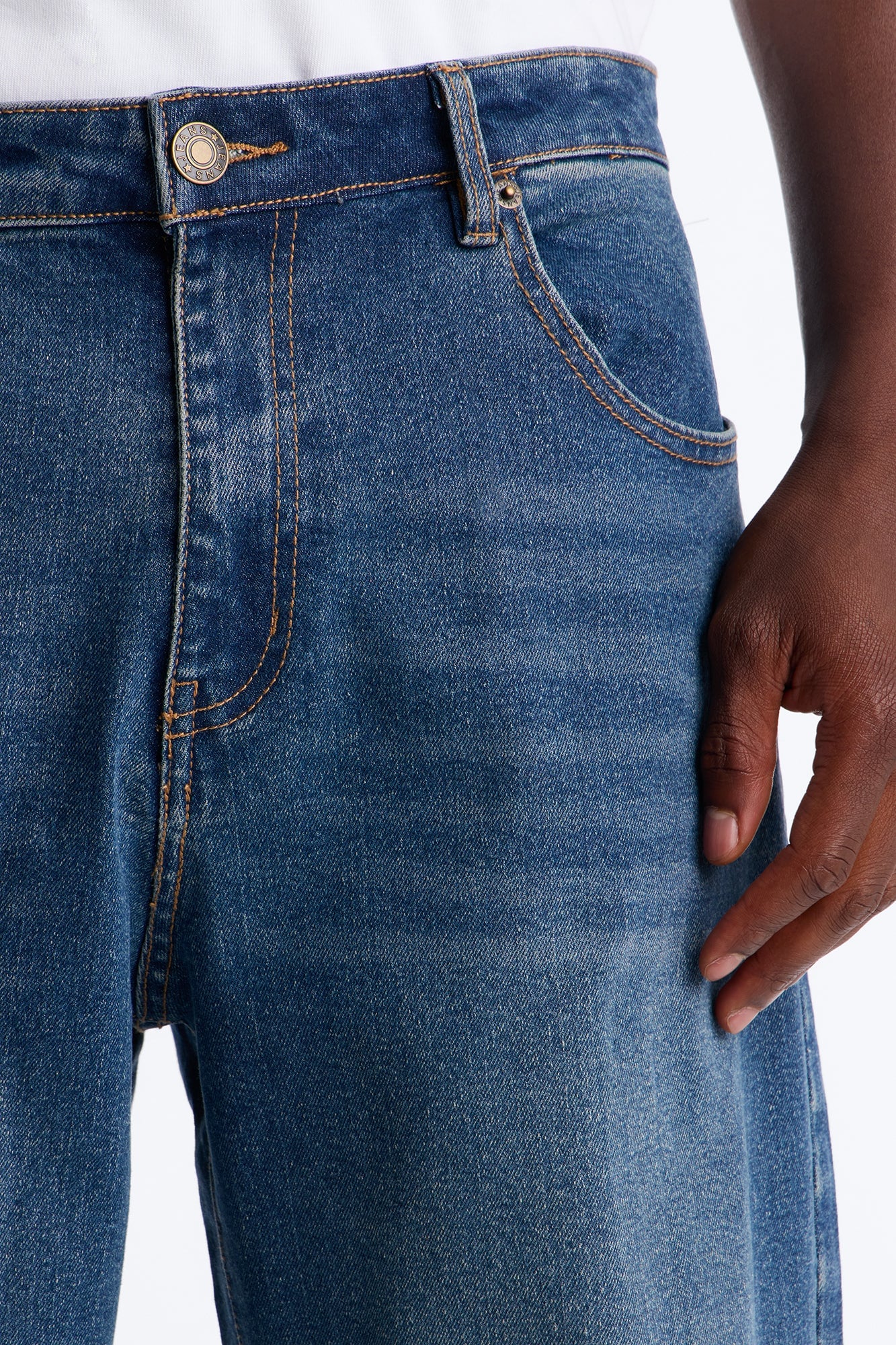 Baggy Cornell Jean - Dark Wash image 7