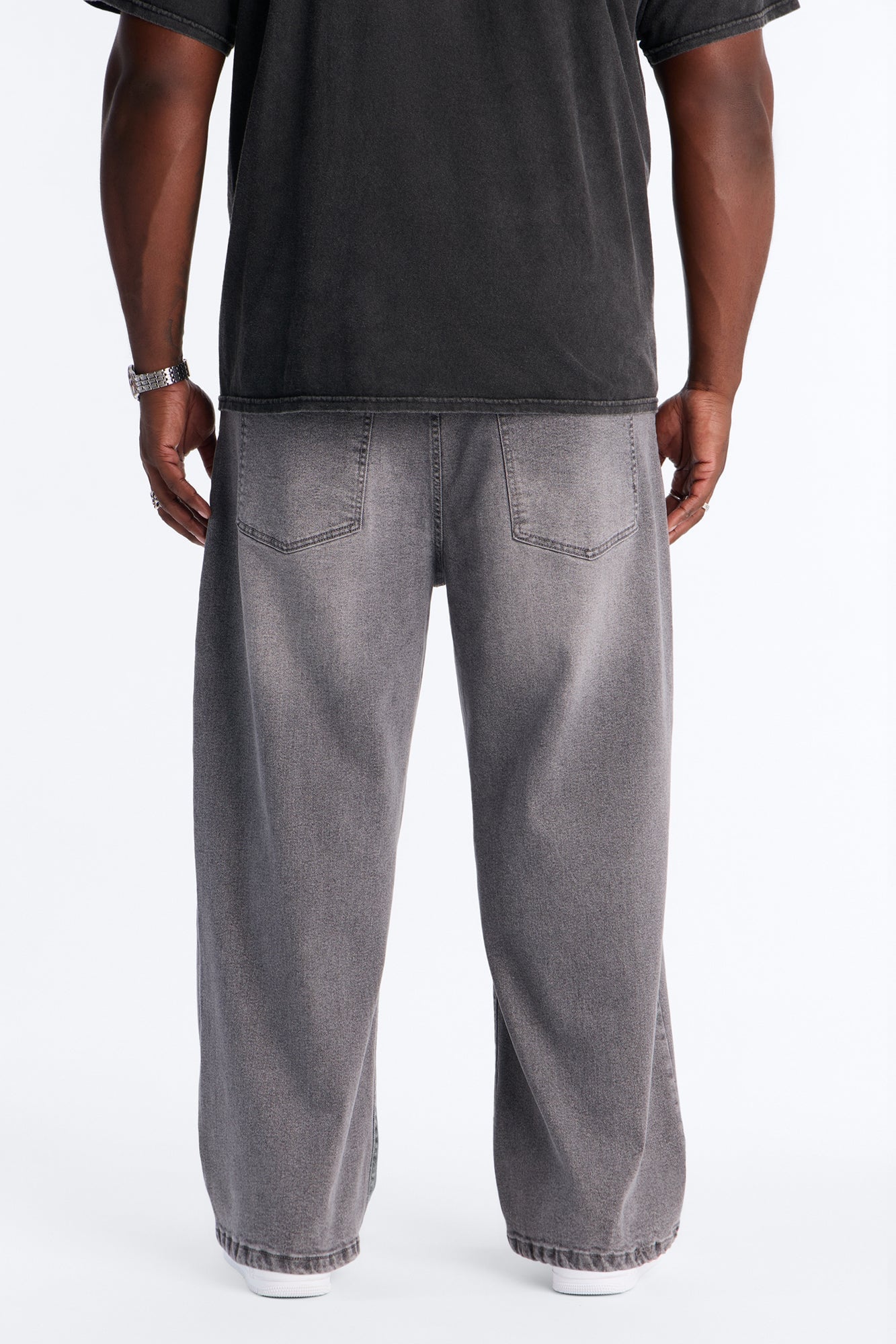 Baggy Cornell Jean - Grey image 3