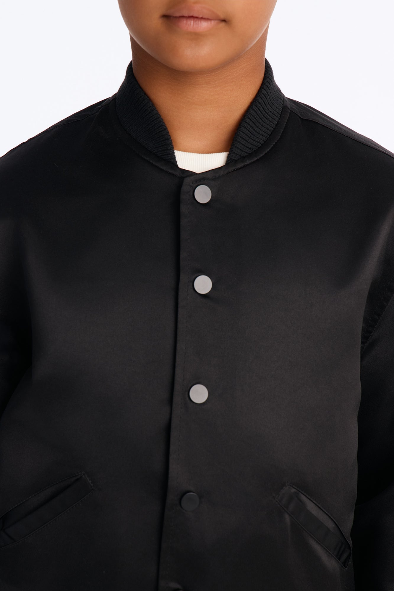 Mini Ashton Essential Bomber Jacket II - Black image 3