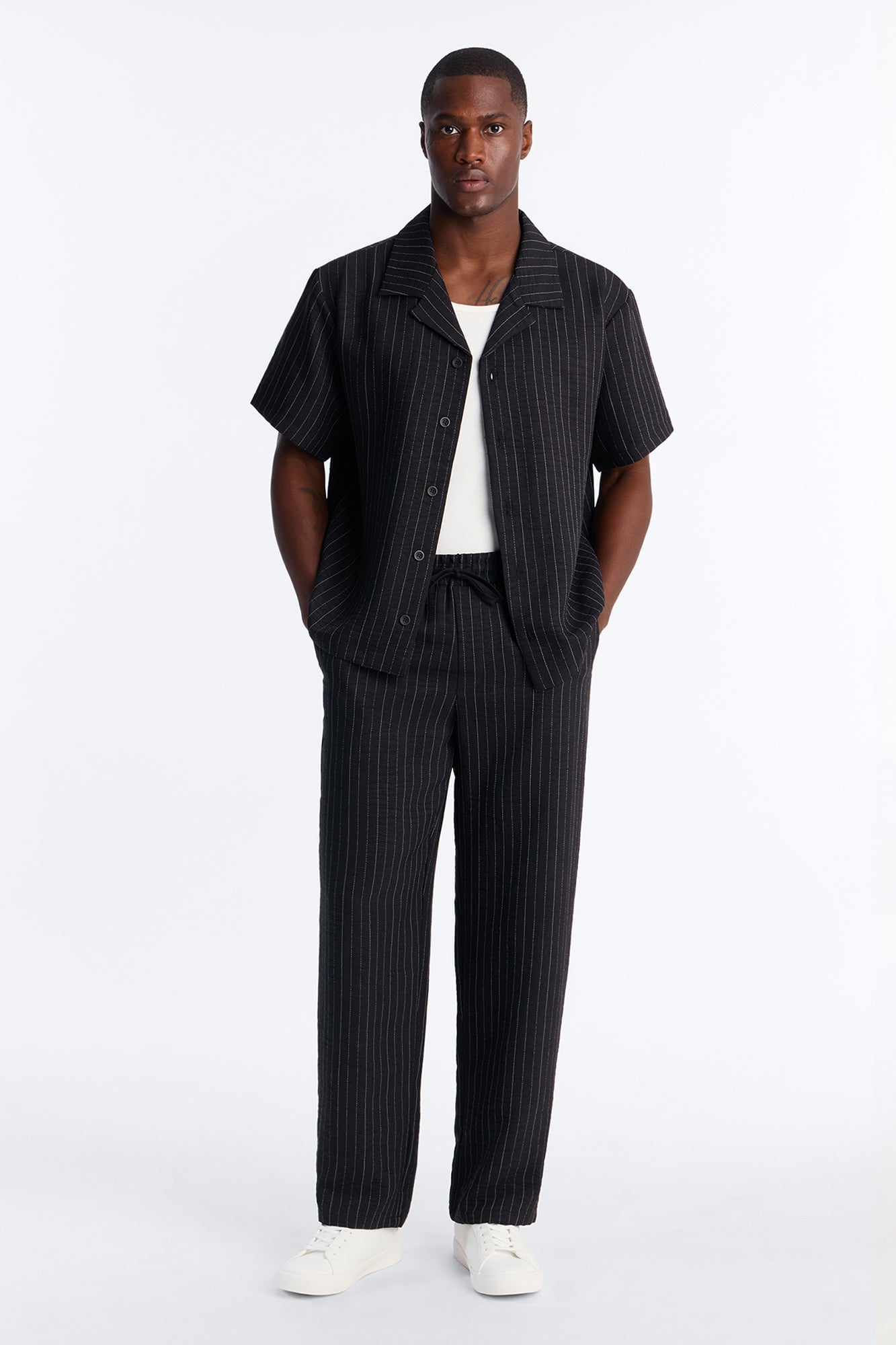 Off Stitch Relaxed Pant - Black/combo image 6