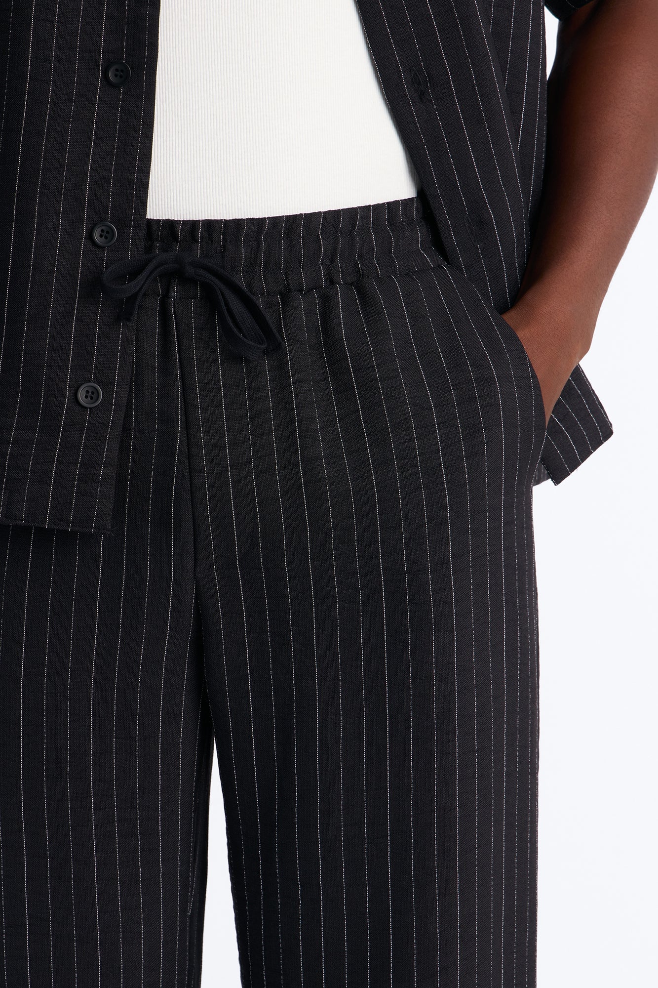 Off Stitch Relaxed Pant - Black/combo image 7