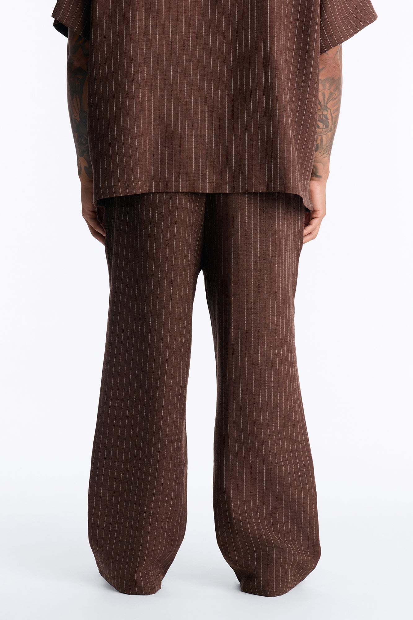 Off Stitch Relaxed Pant - Brown/combo image 4