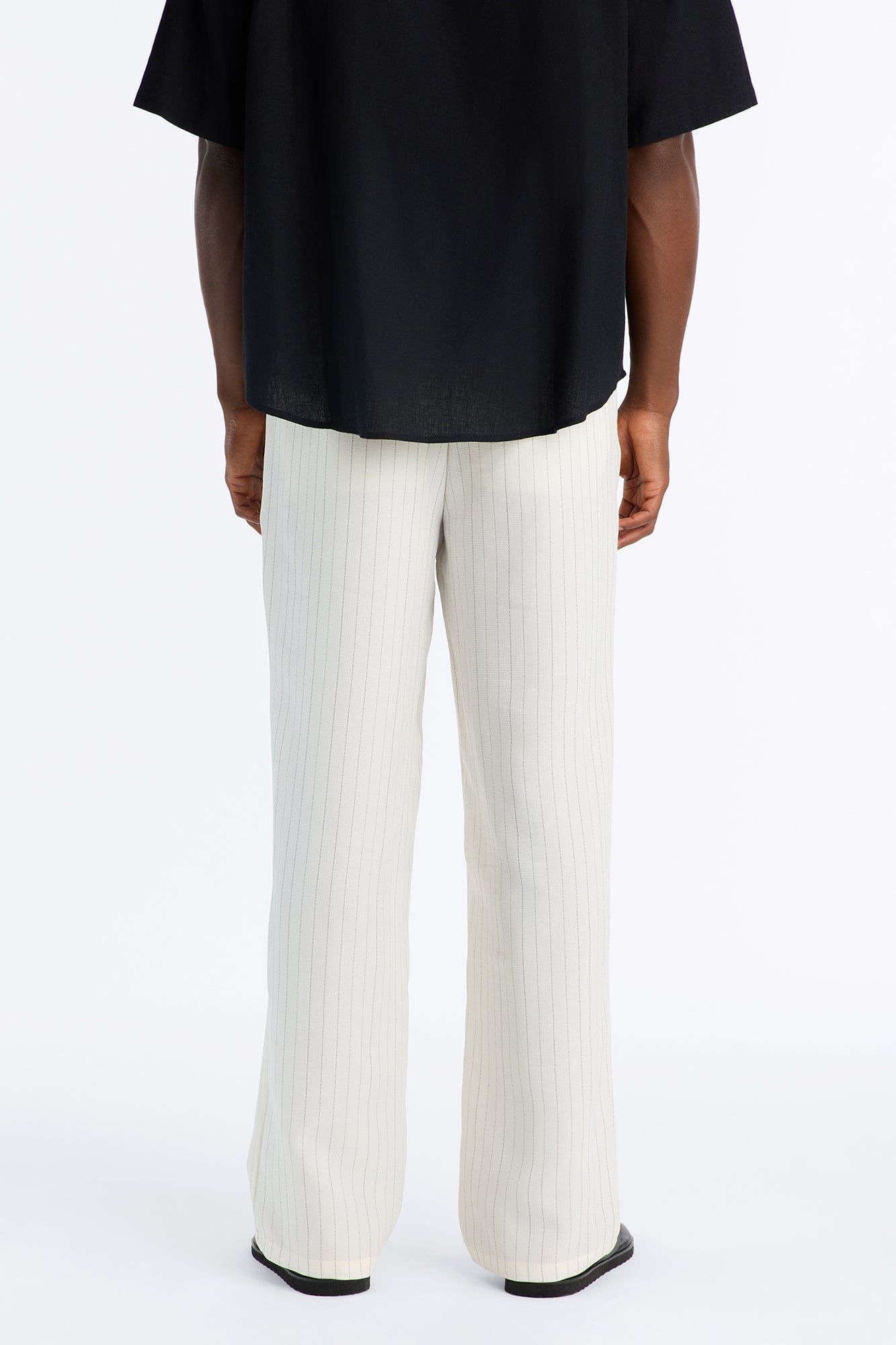 Off Stitch Relaxed Pant - Cream/combo image 8