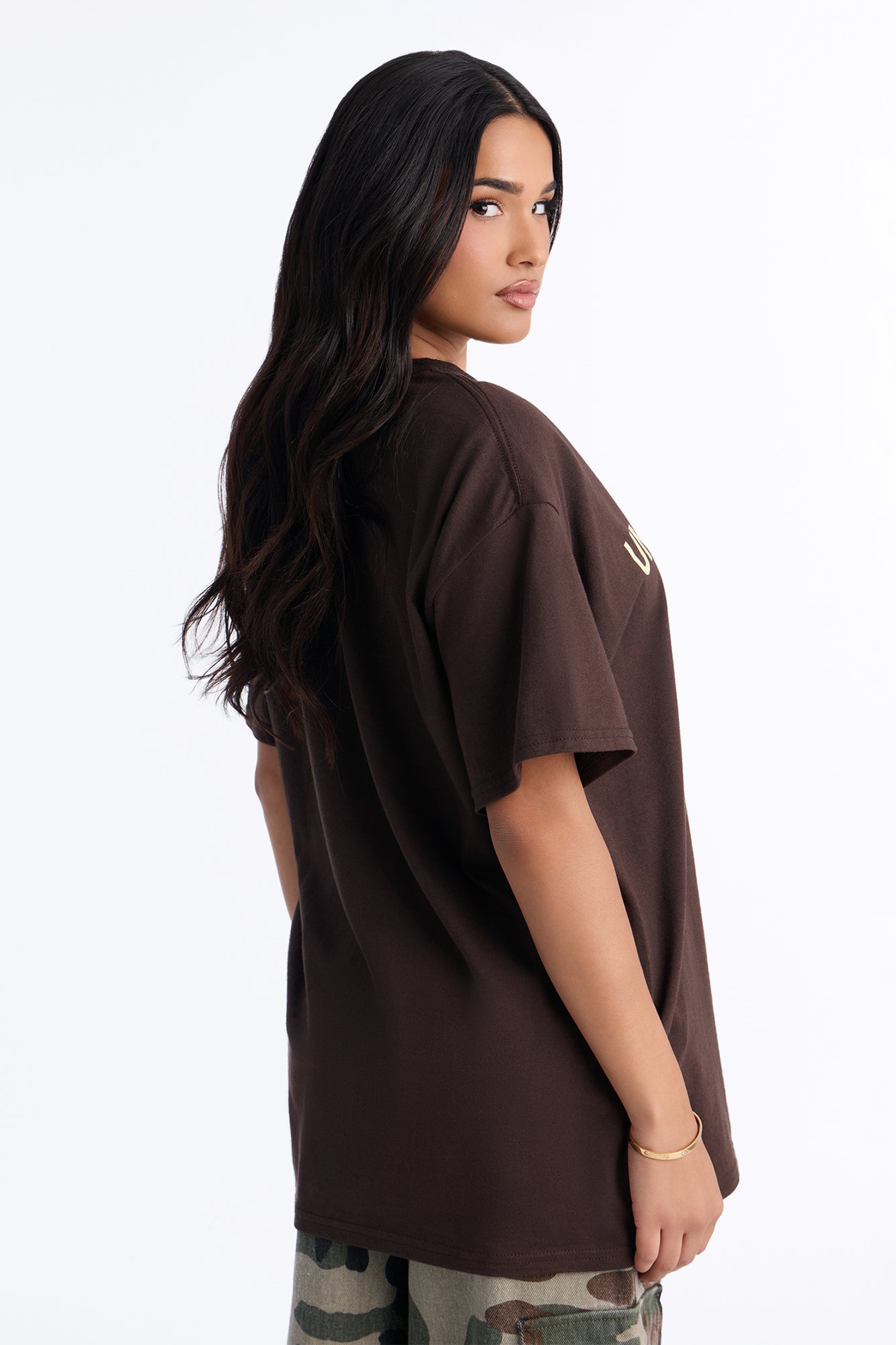 Something Aint Right Tee - Brown image 6