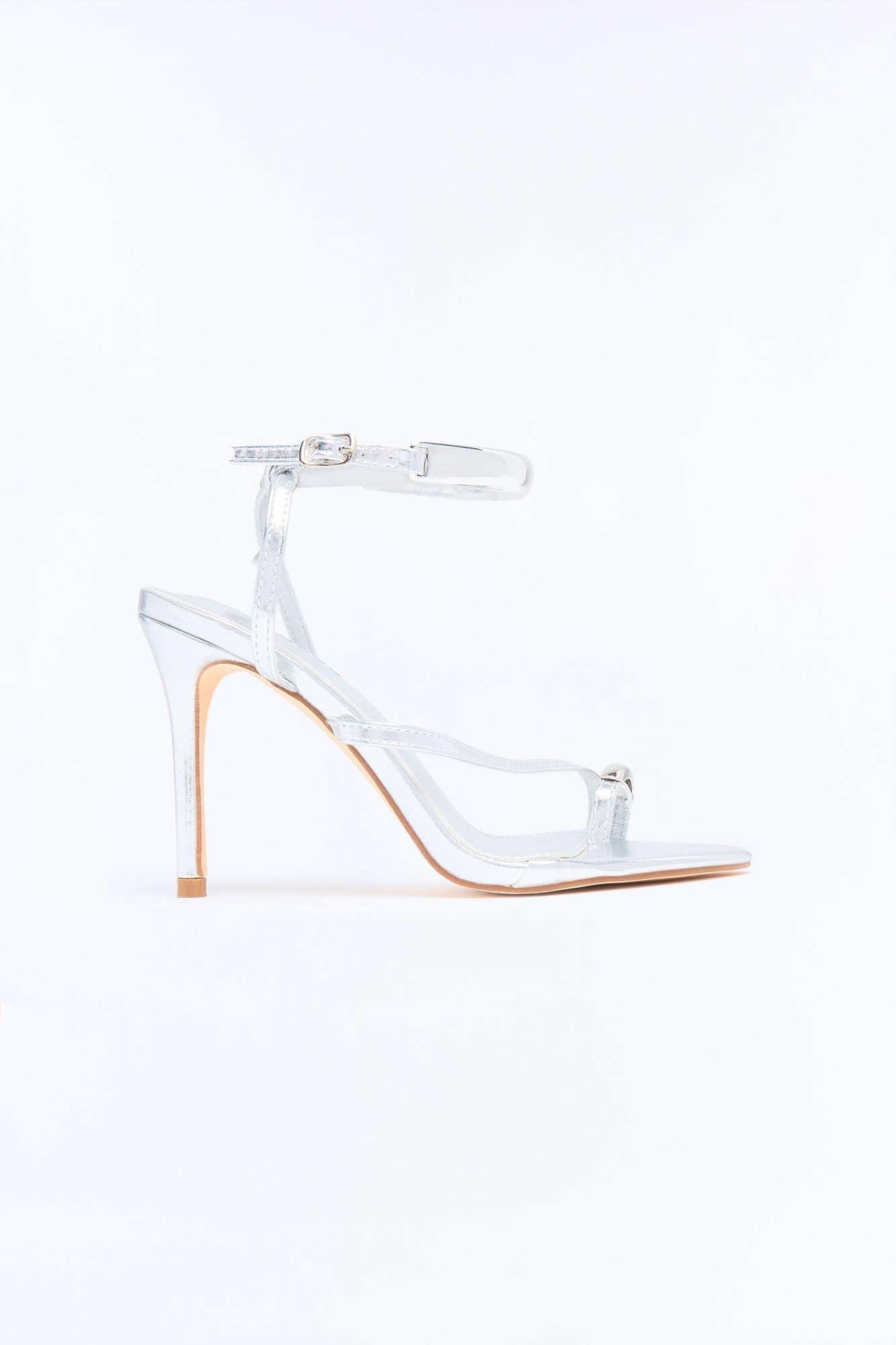 Harmonie Hardware Toe Ring Heels - Silver image 3