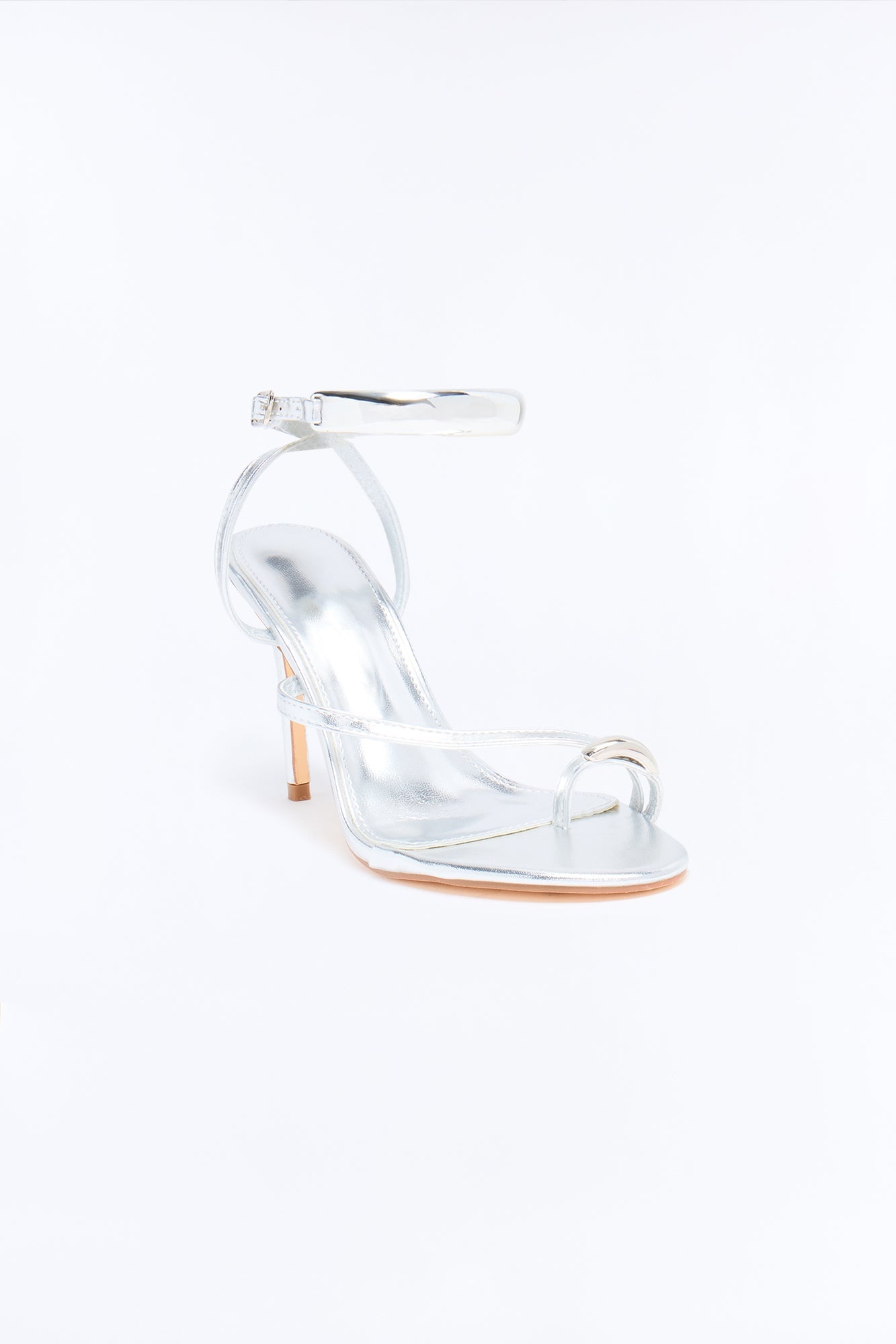 Harmonie Hardware Toe Ring Heels - Silver image 4