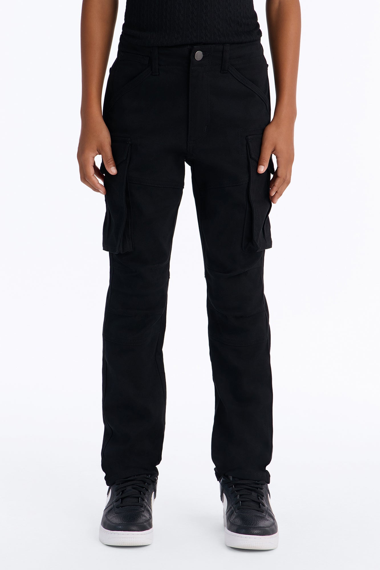 Mini Summer Games Slim Cargo Pants - Black image 2