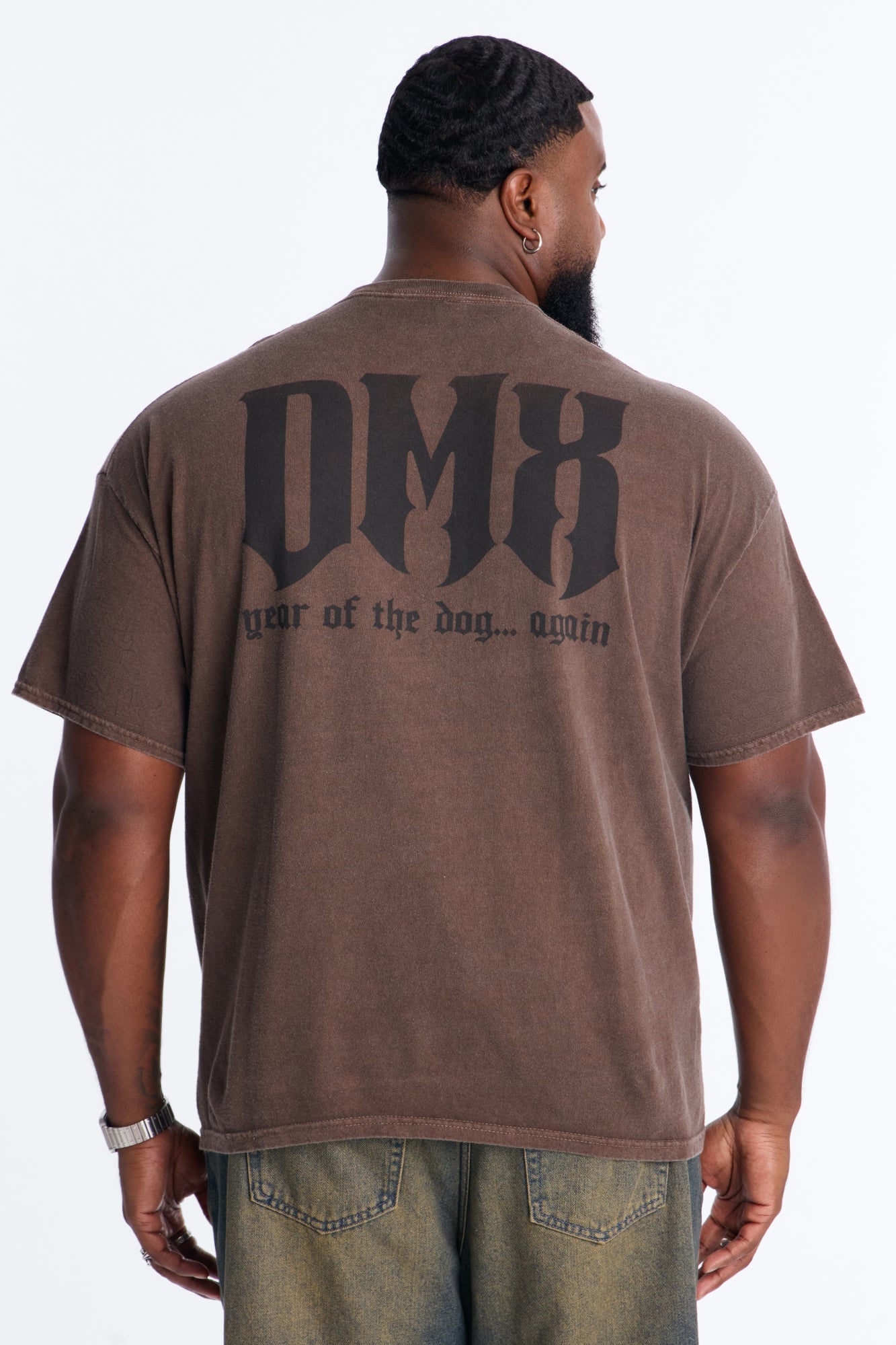 DMX Year Of The Dog Short Sleeve Tee - Brown image 3