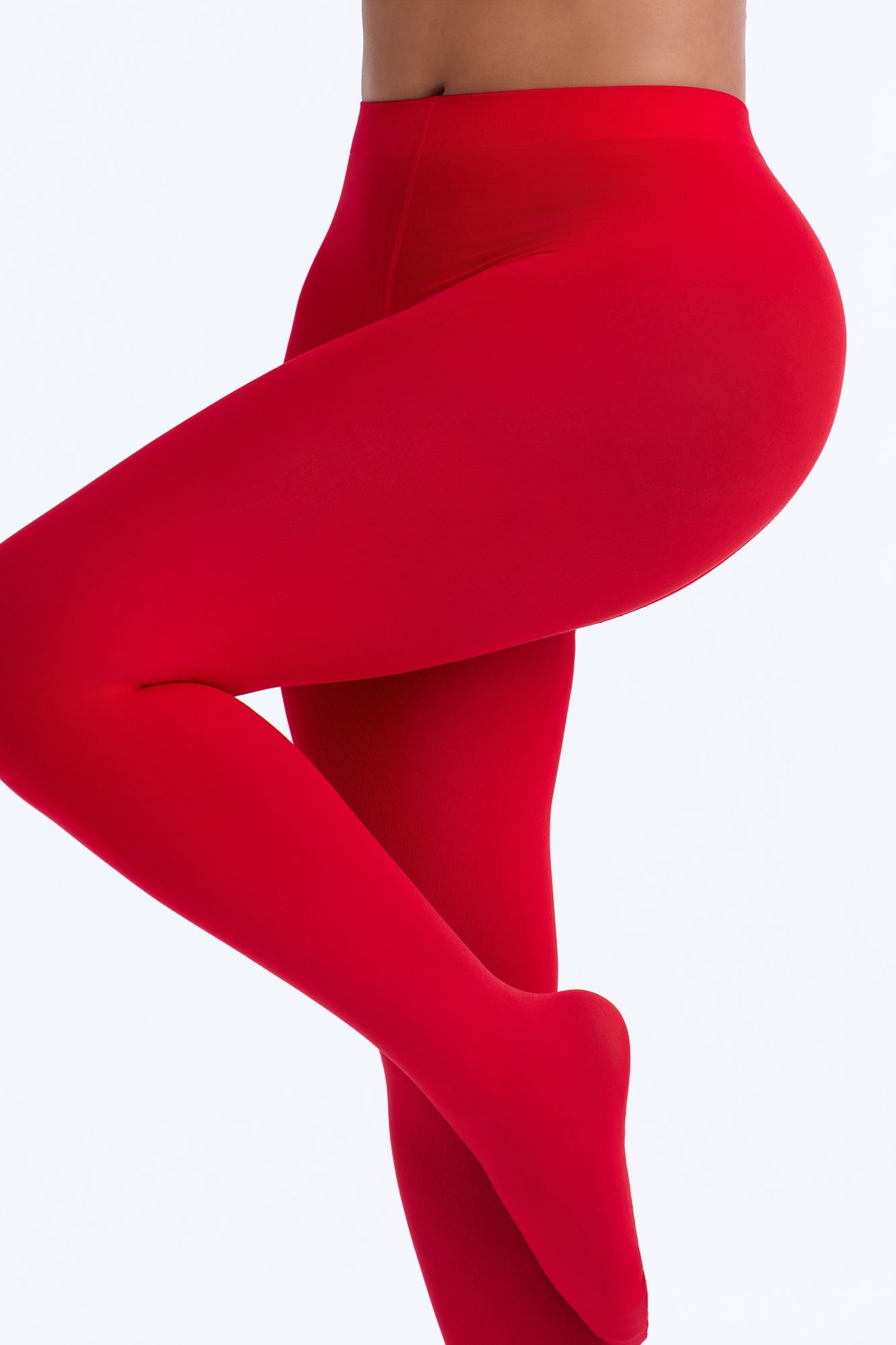 Meant To Stand Out Sheer Tights - Red image 3