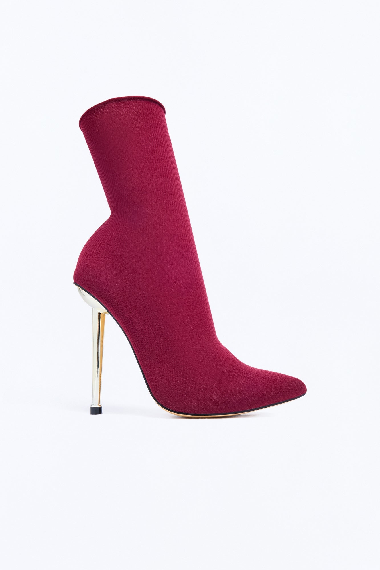 She's Going Places Ankle Bootie - Burgundy image 3