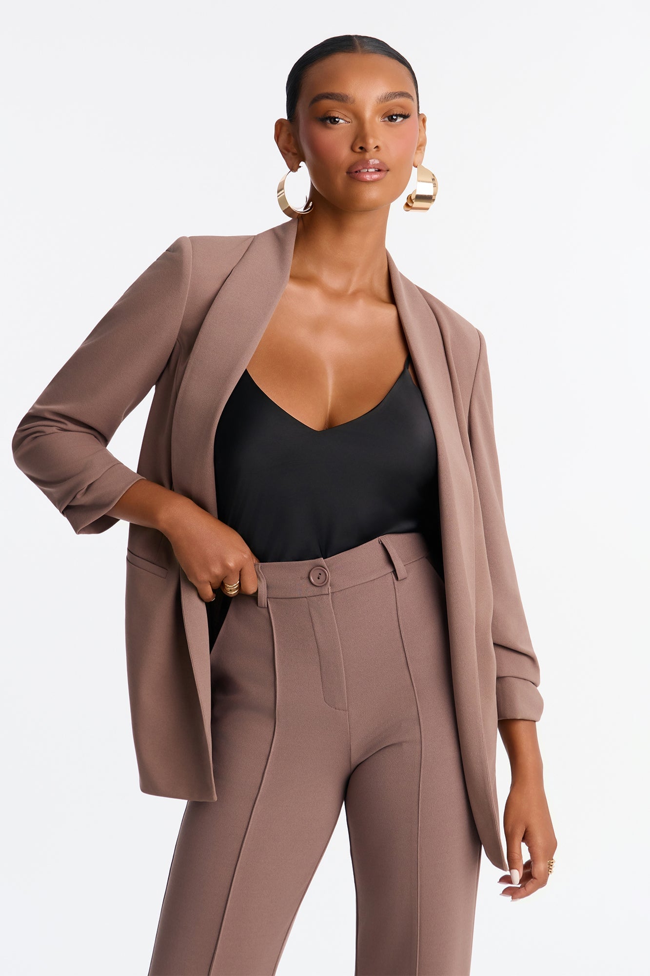 The Celine Blazer - Caffe image 5