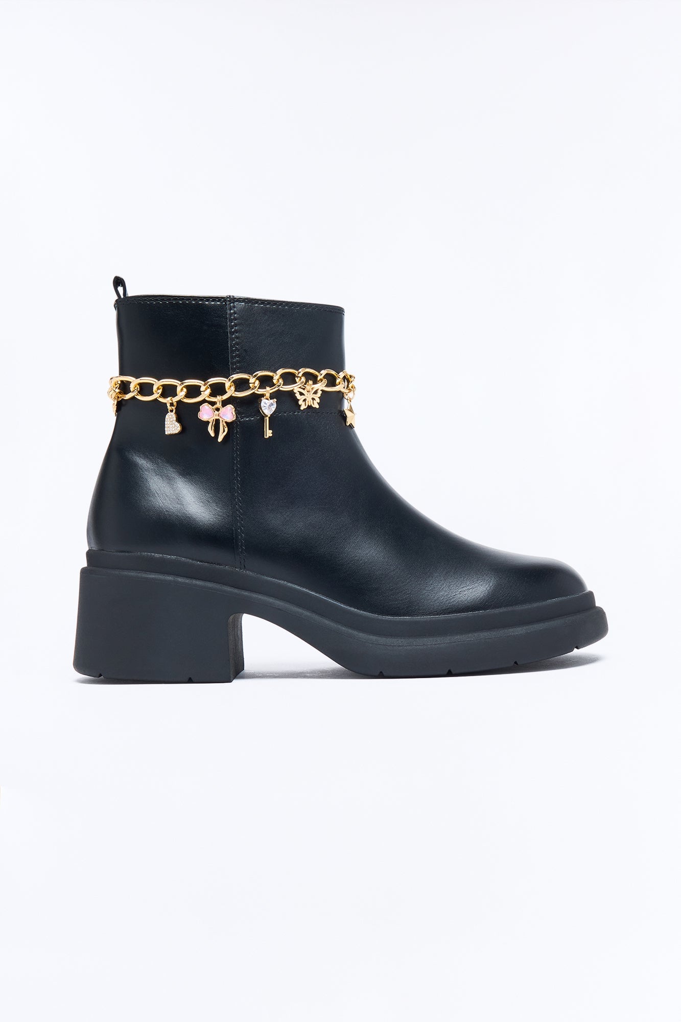 Mini Steve Madden Jramira Charm Boot - Black image 2