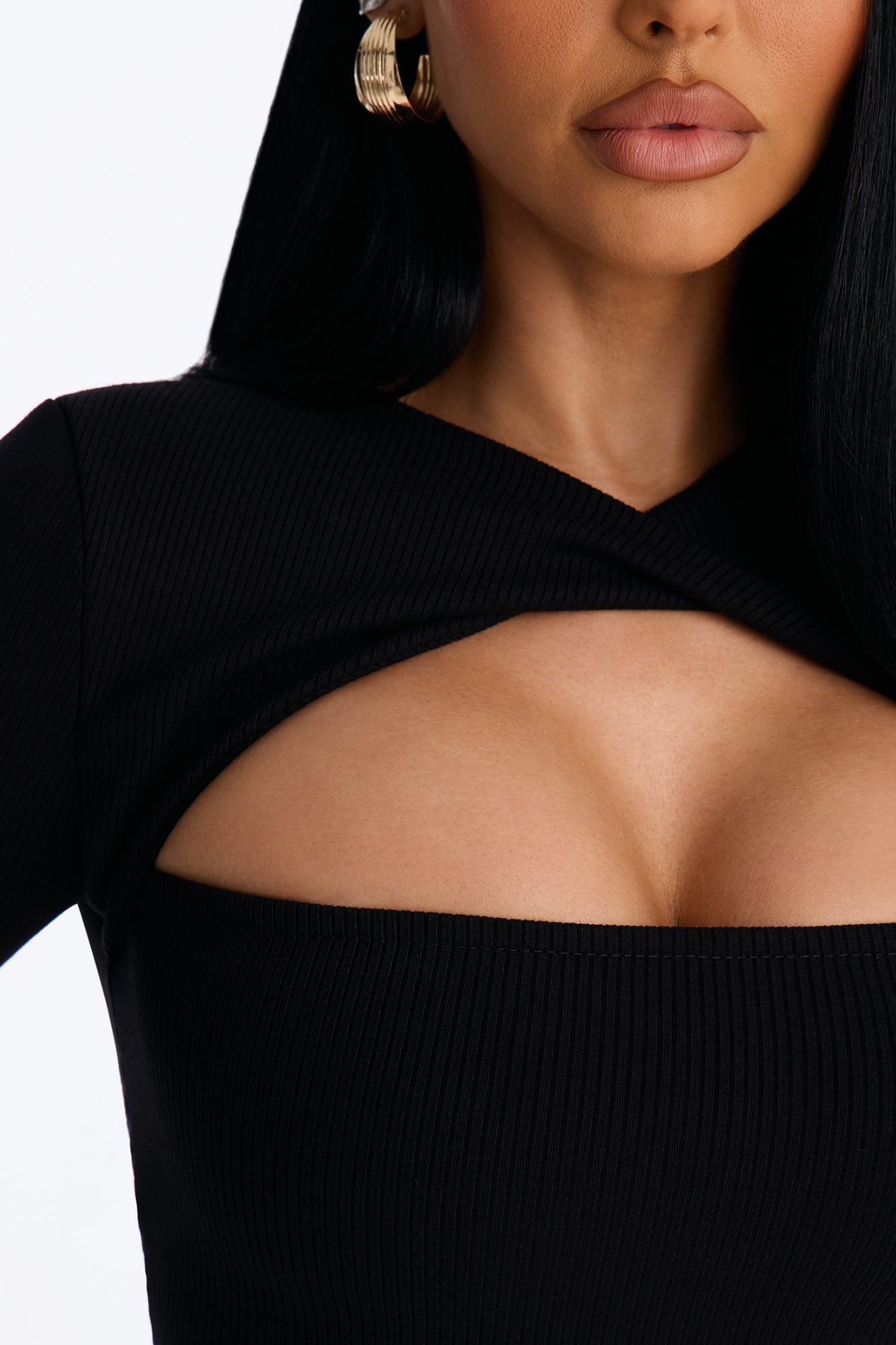 Alessia Snatched Jumpsuit - Black image 7