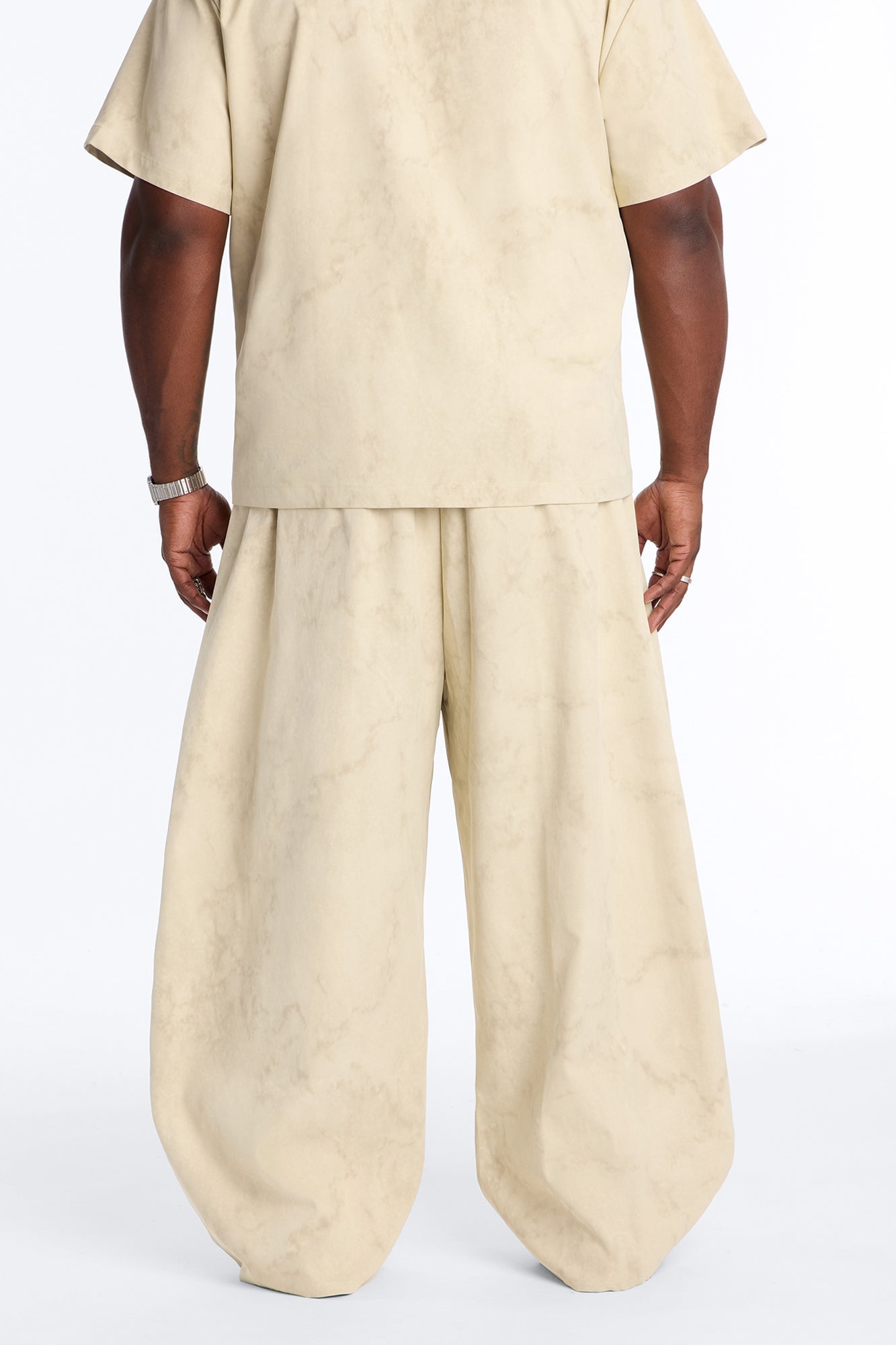 Modern Envoy Baggy Pleated Pant - Tan image 4