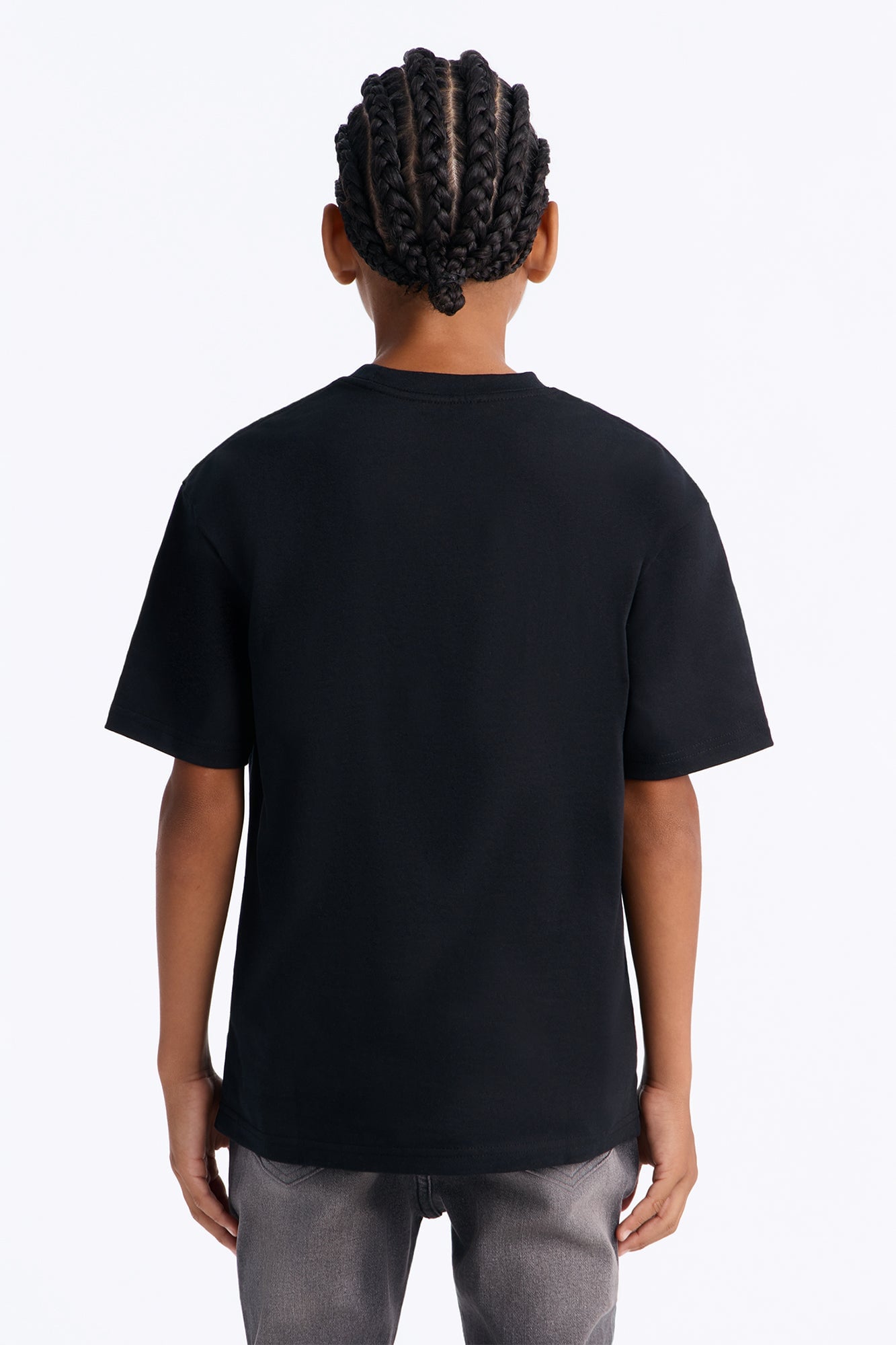 Mini Oversized Heavyweight Tee 240GSM - Black image 3