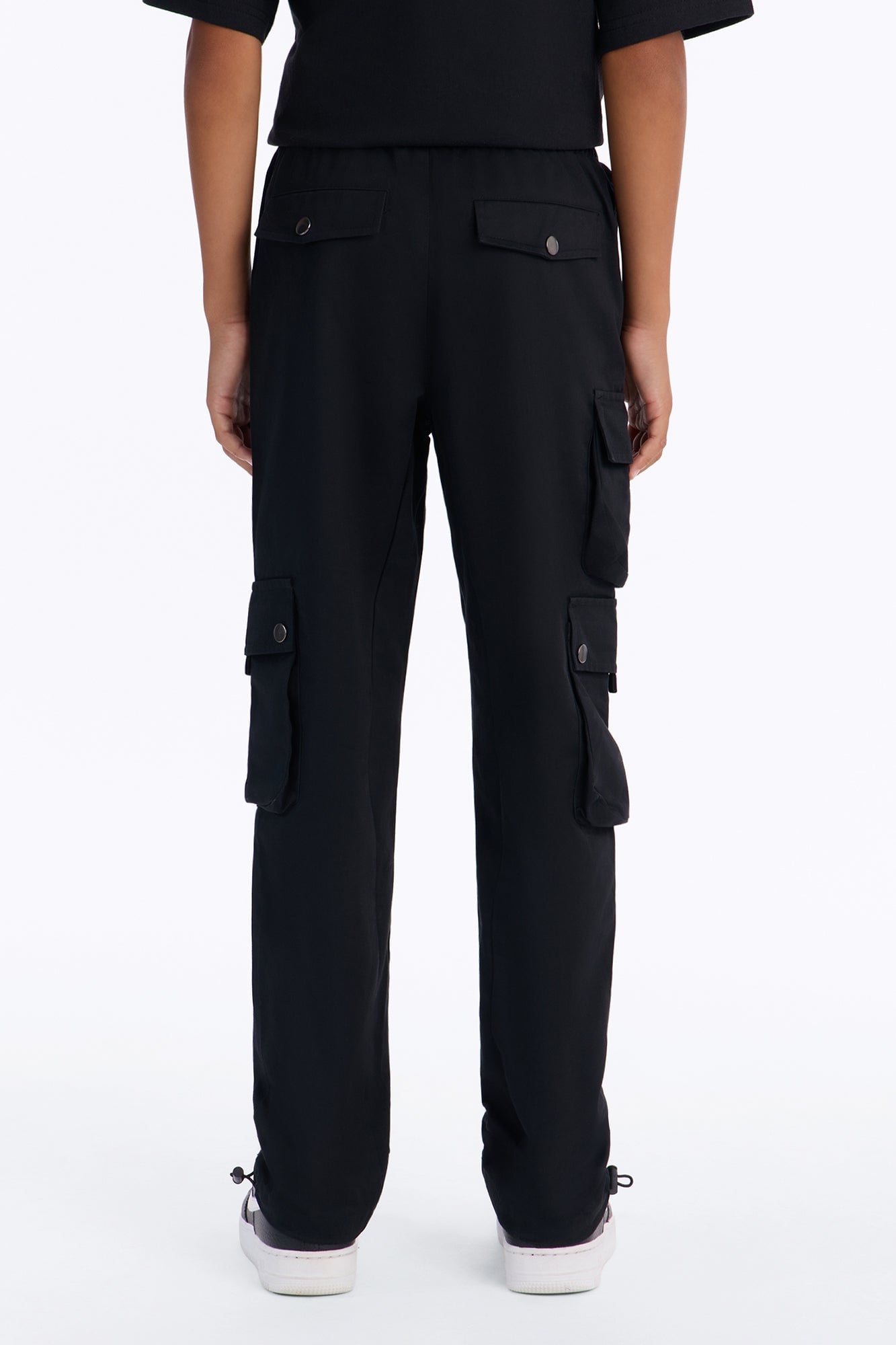 Mini Roaming Twill Cargo Pants - Black image 3